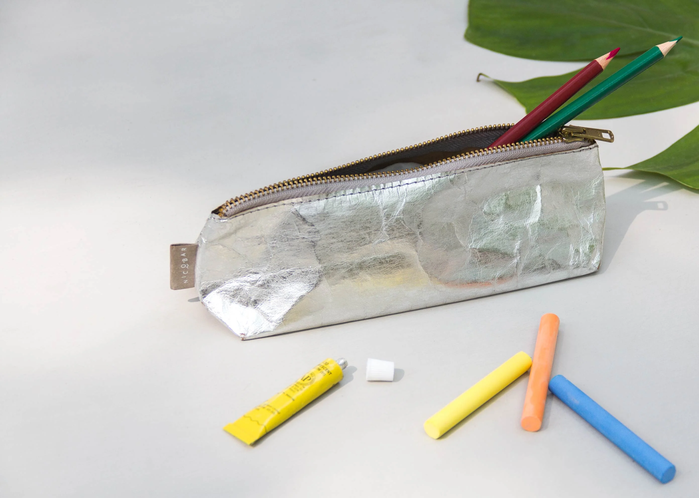 Paper Pencil Case - Silver - Image 3