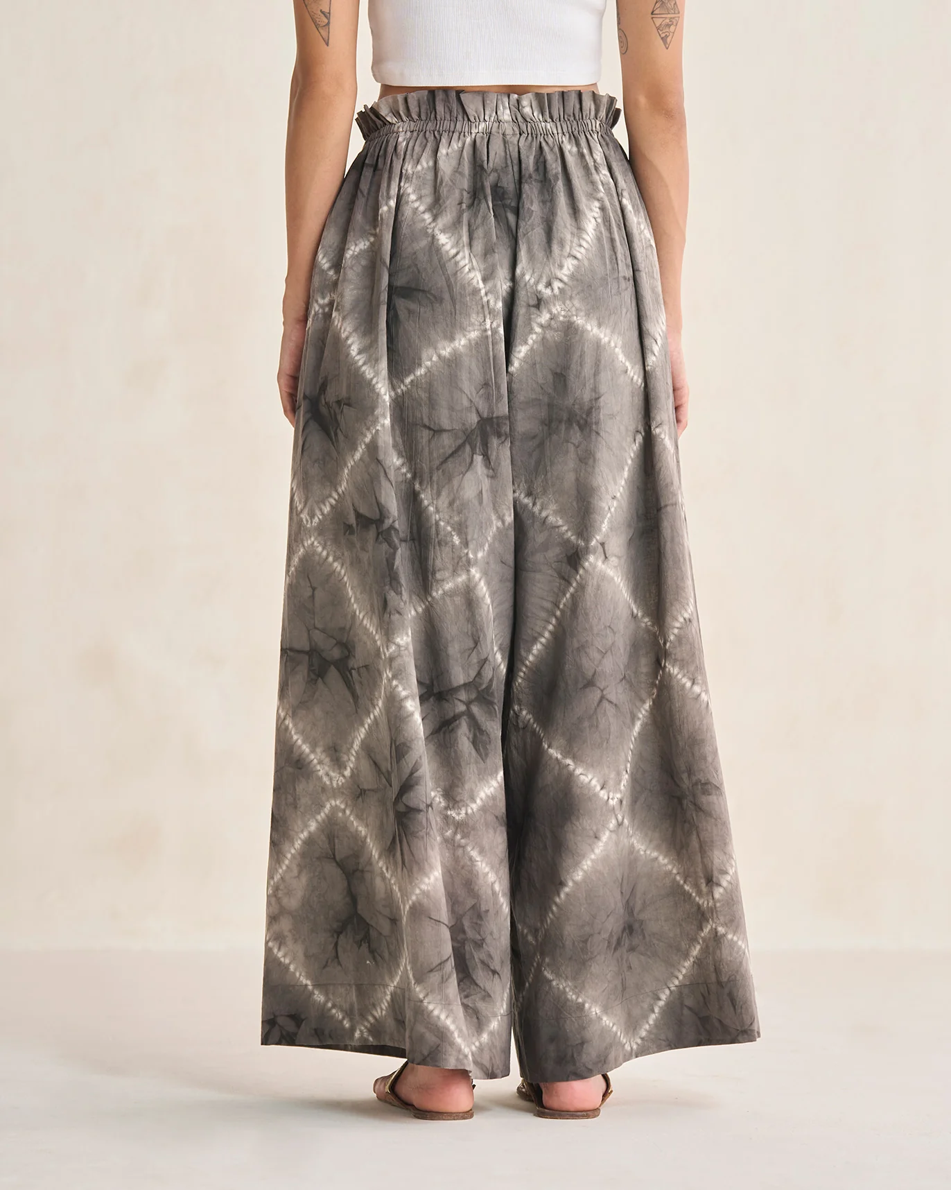Paperbag Pants - Brown - Image 3