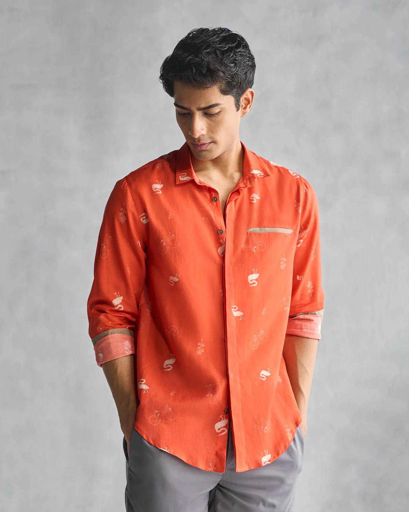 Paradise Shirt - Rust - Image 5