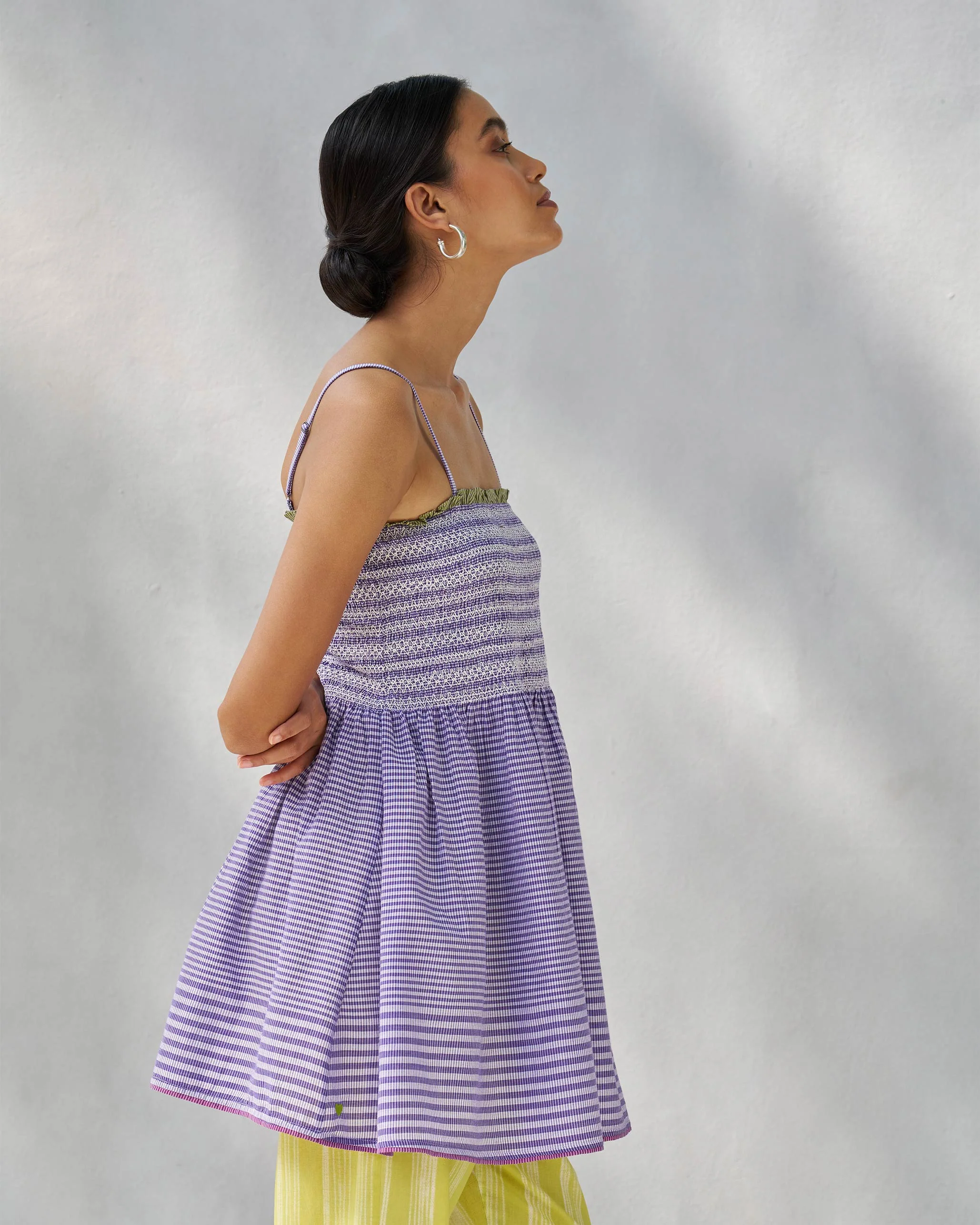 Paradise Top - Purple & White - Image 3