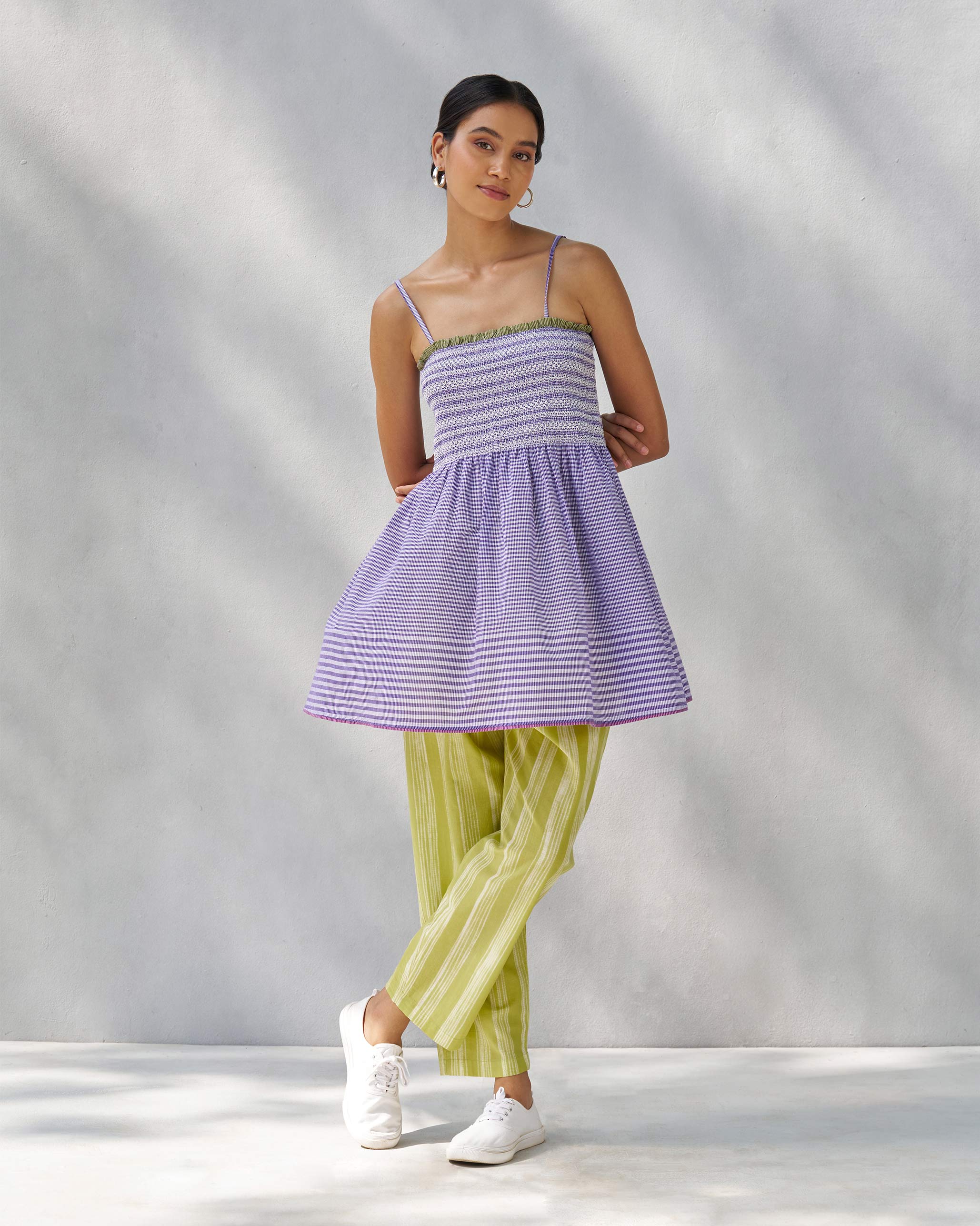 Paradise Top - Purple & White - Image 6