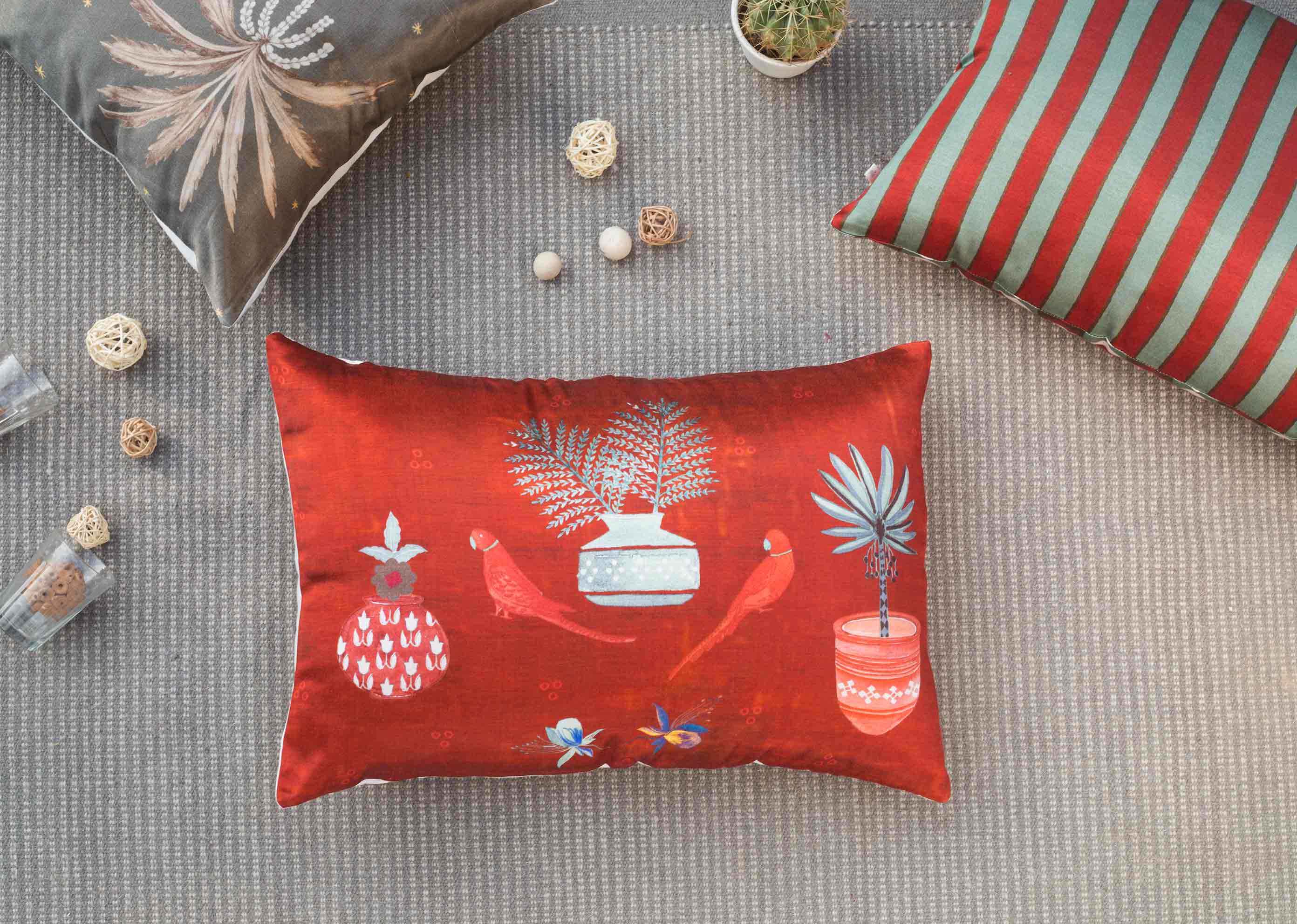 Parrot Lota Cushion Cover - Image 3