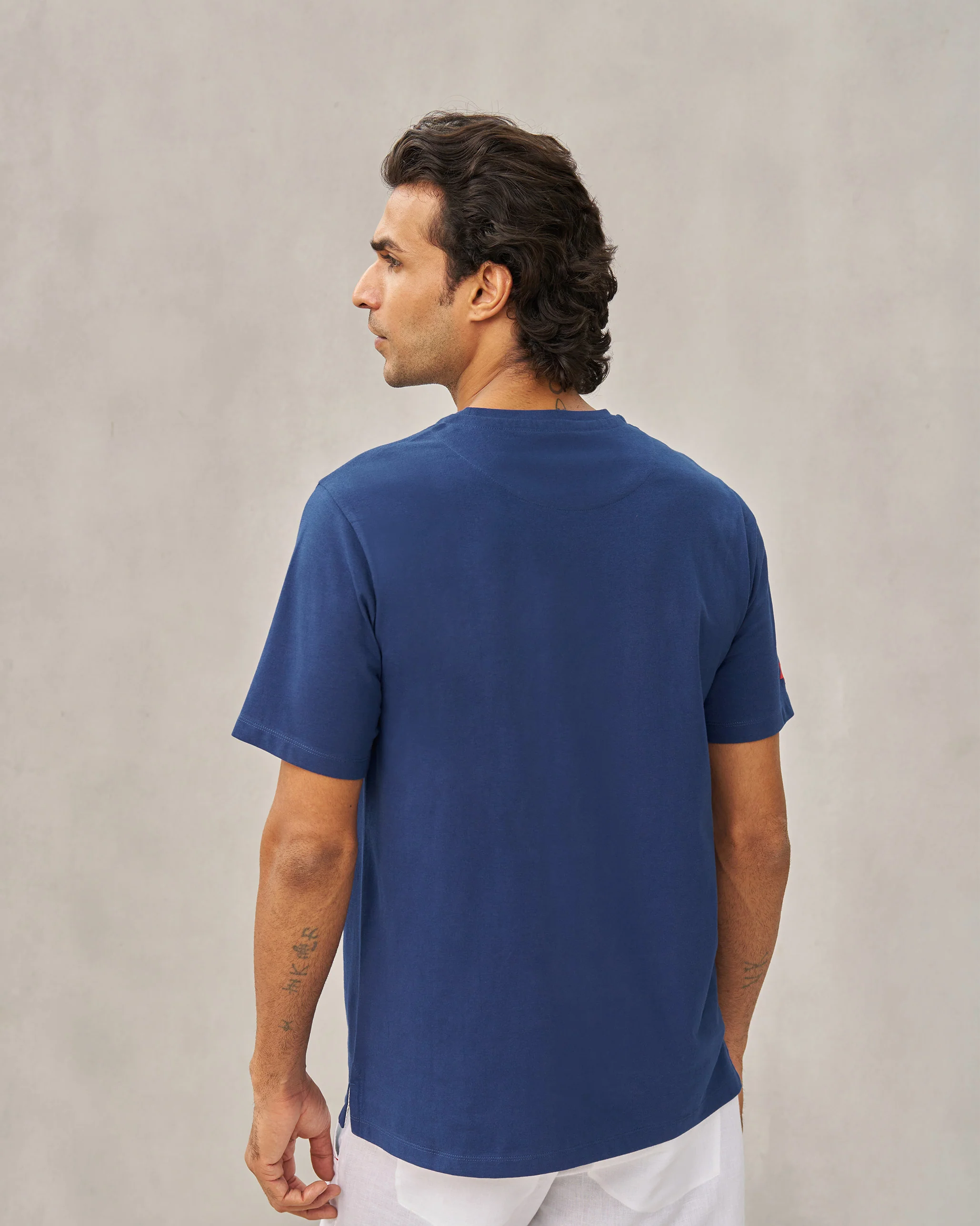 Party Cheetah T-shirt - Navy - Image 5