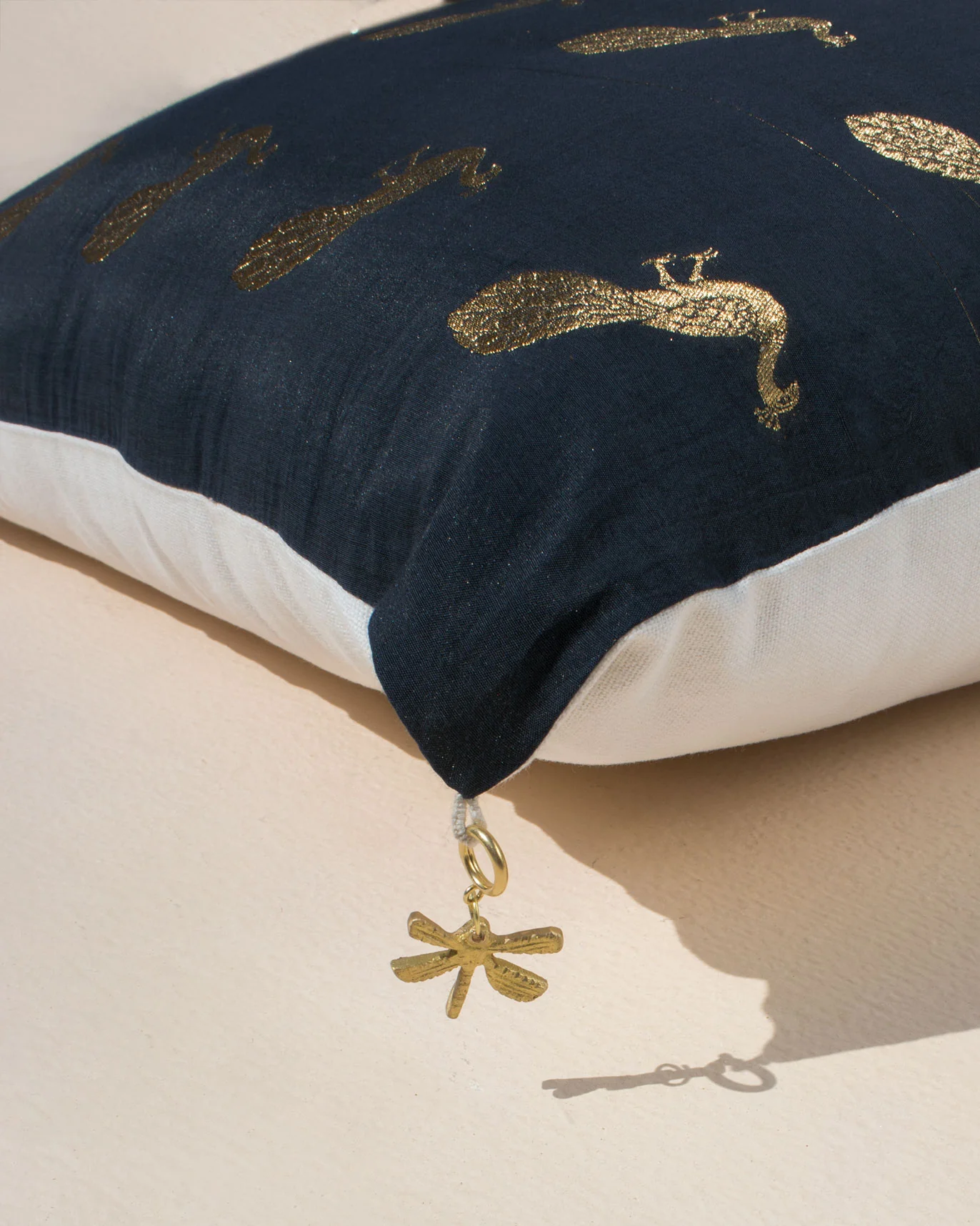 Peacock Cushion Cover - Image 4