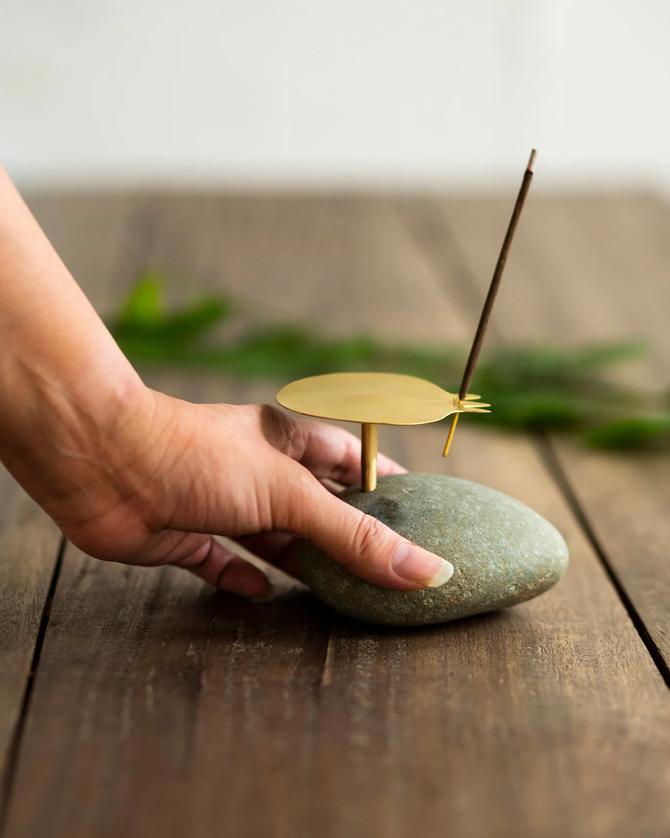 Pebble Incense Holder - Image 2