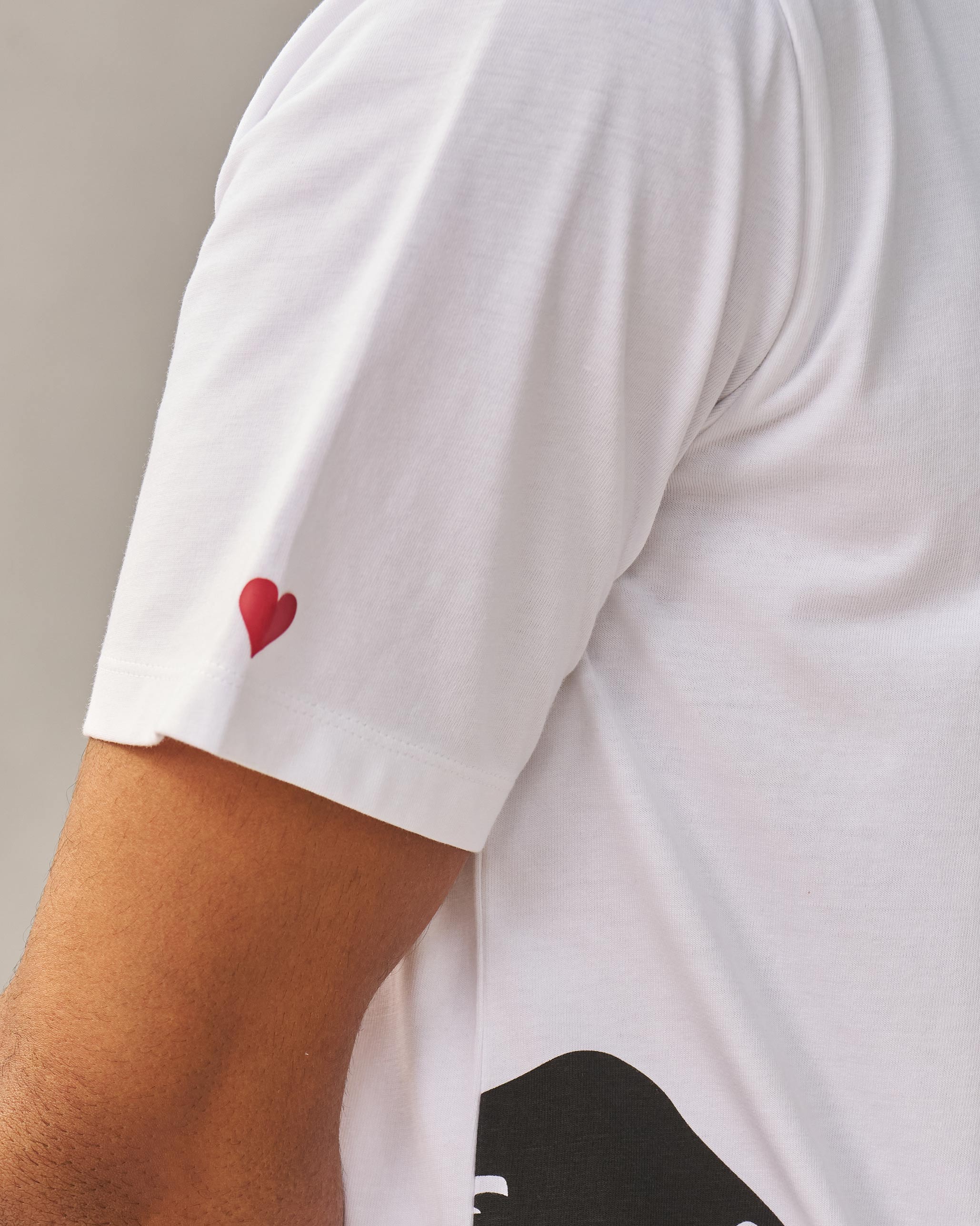 Peekaboo Dalmation T-shirt - White - Image 3