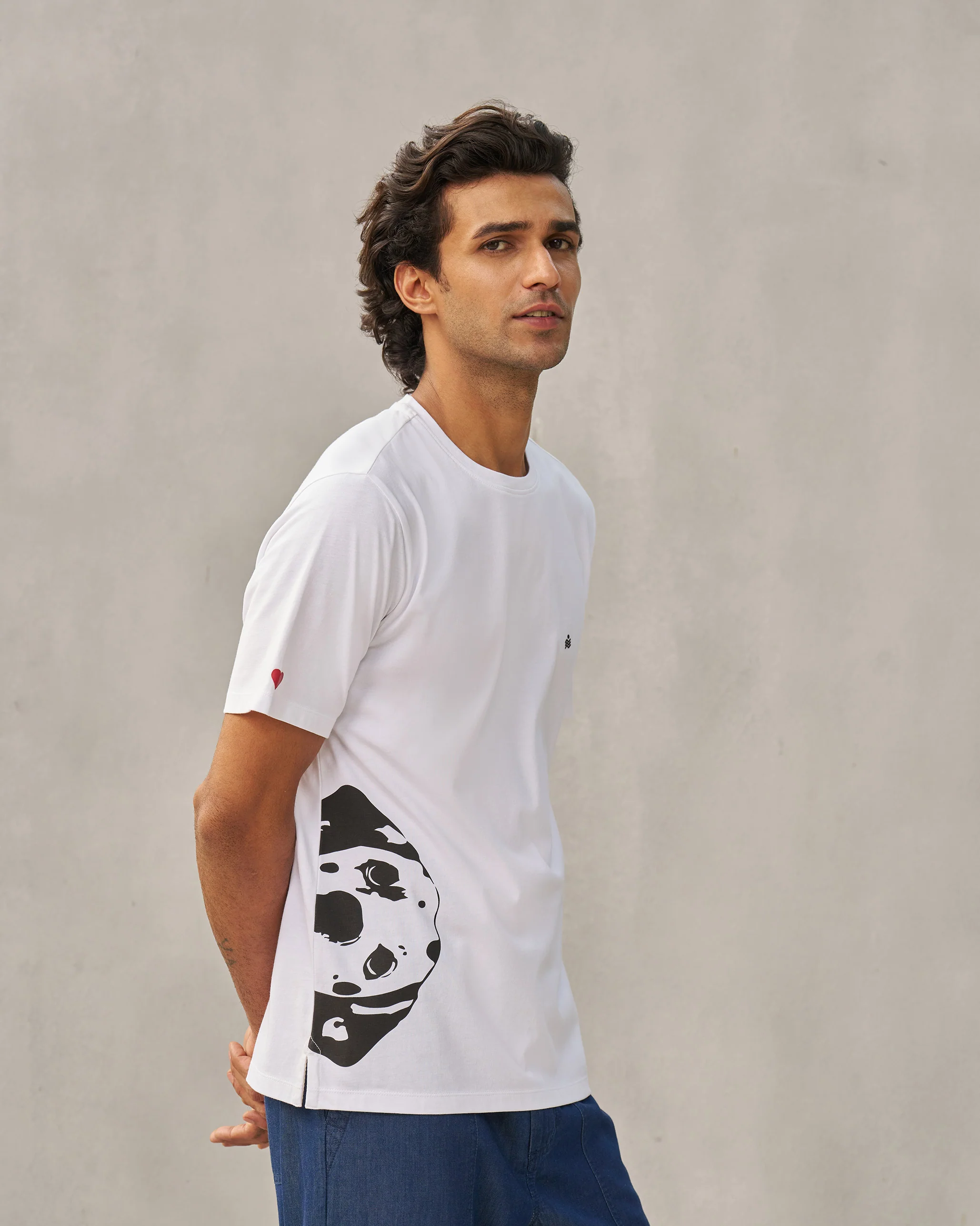 Peekaboo Dalmation T-shirt - White - Image 5