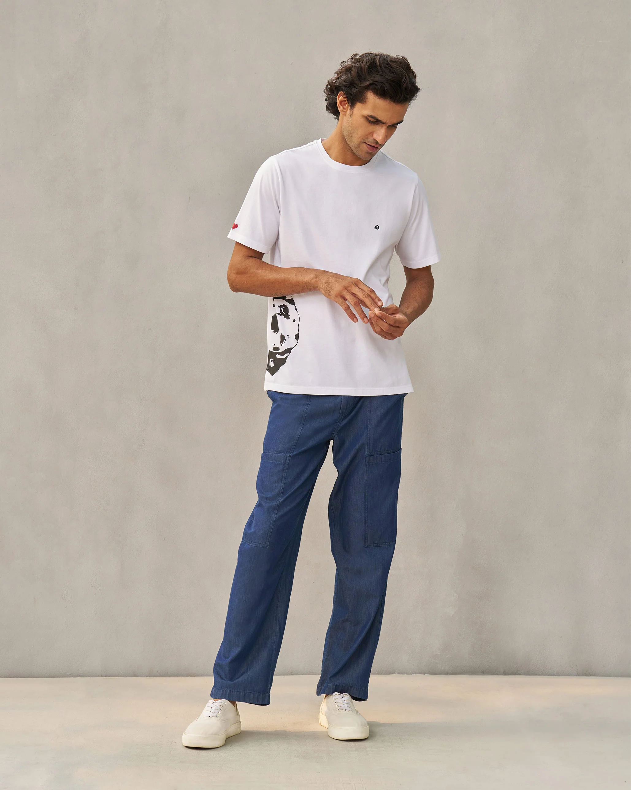 Peekaboo Dalmation T-shirt - White - Image 7