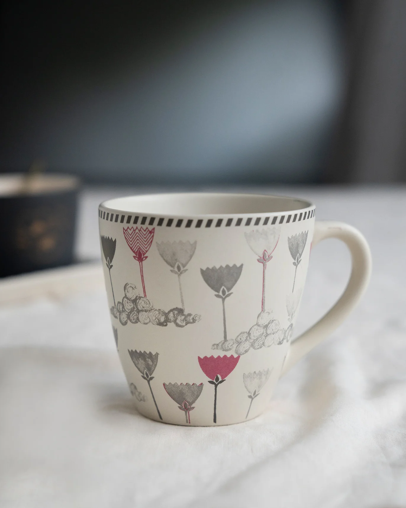 Pema conical Mug - Ivory - Image 2
