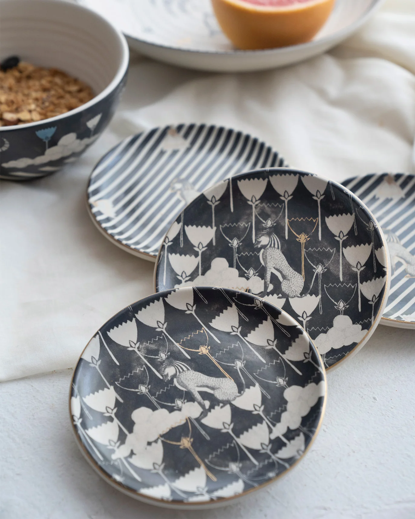 Pema Tea Plates (Set of 4) - Image 4