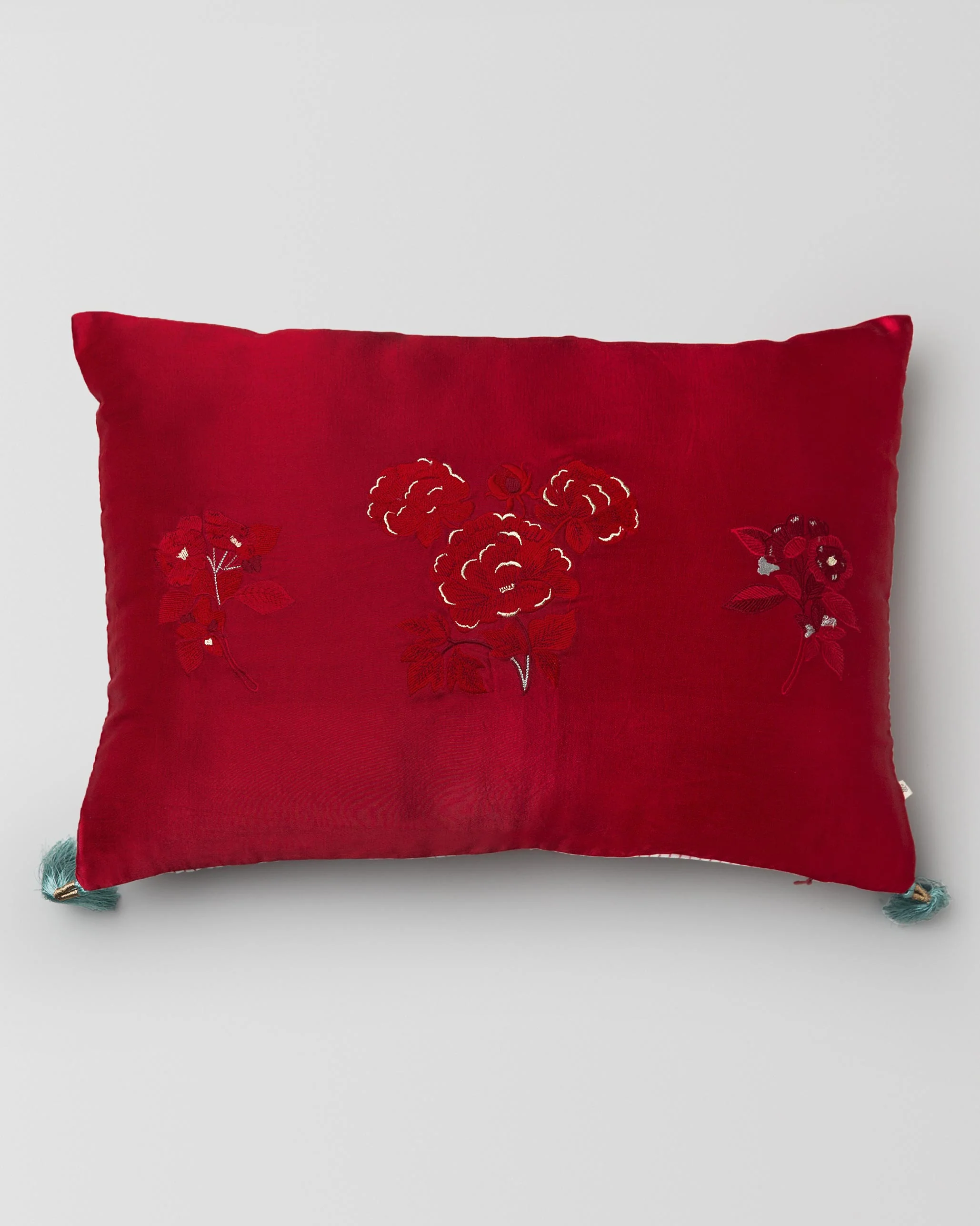 Peony Lumbar Pillow Cover