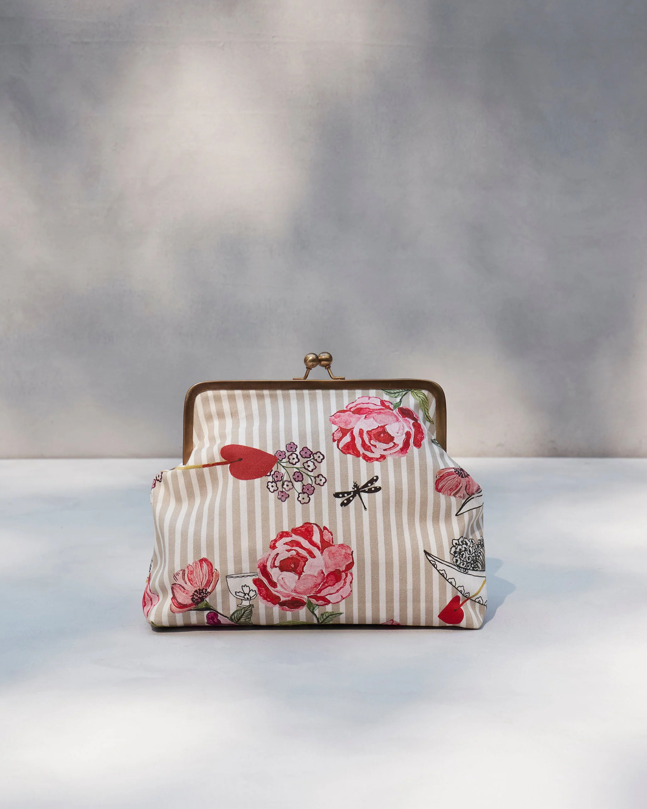 Peony Messenger Bag - Red - Image 2