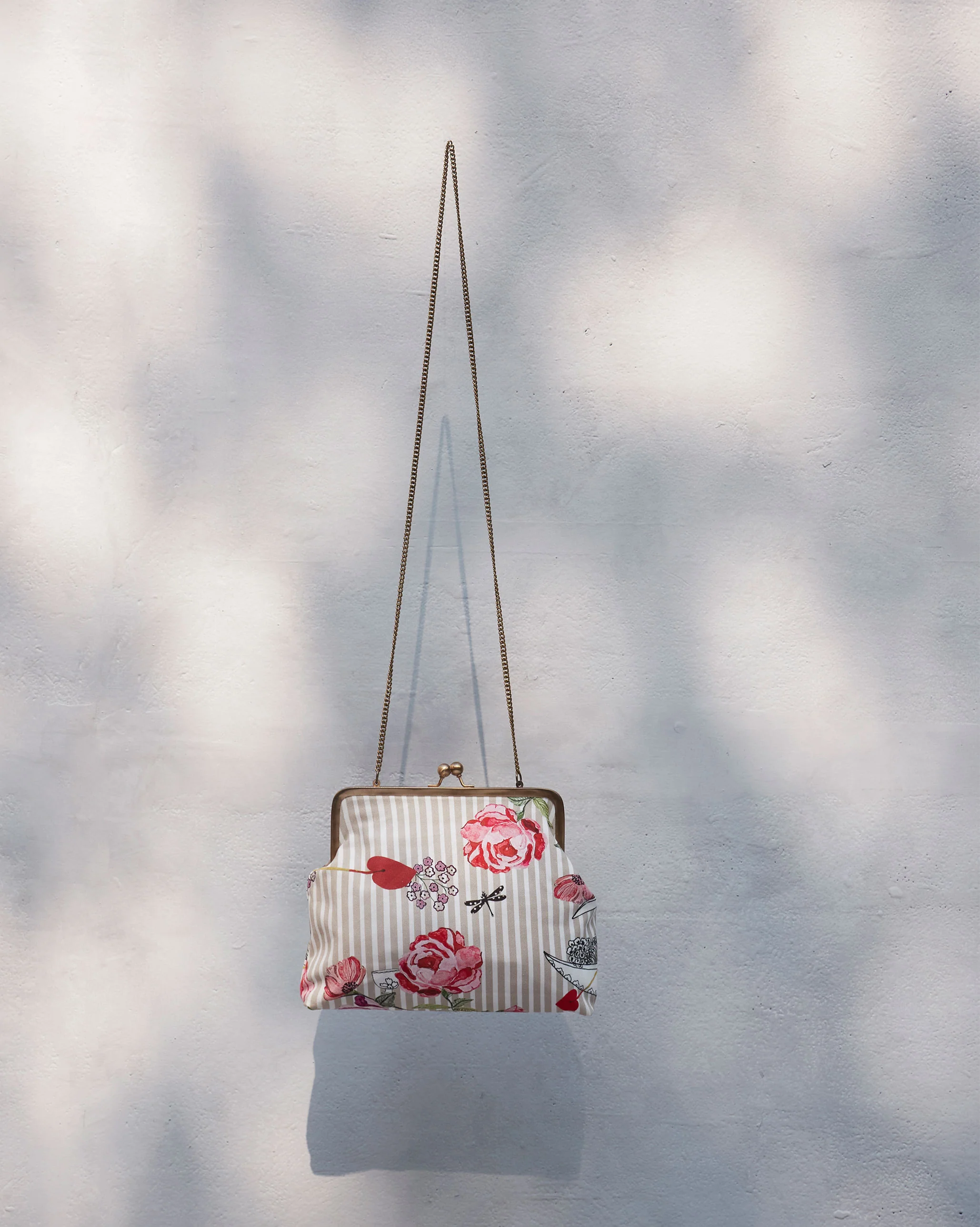 Peony Messenger Bag - Red - Image 5