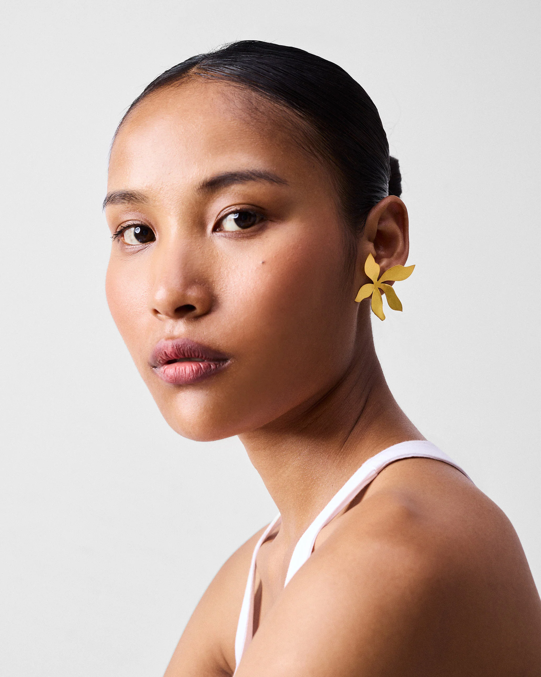 Periwinkle Studs - Gold - Image 4