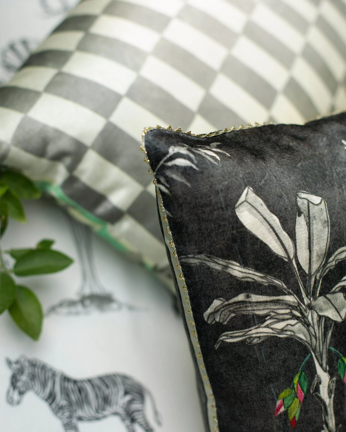 Periyar Lumbar Cushion Cover - Image 2