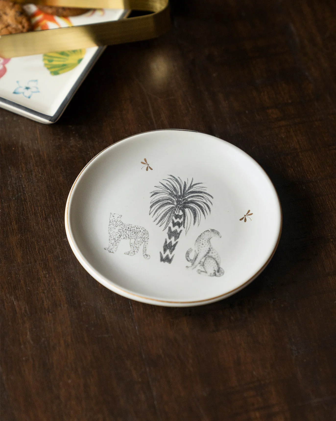 Periyar Tea Plates (Set of 4) - Image 4