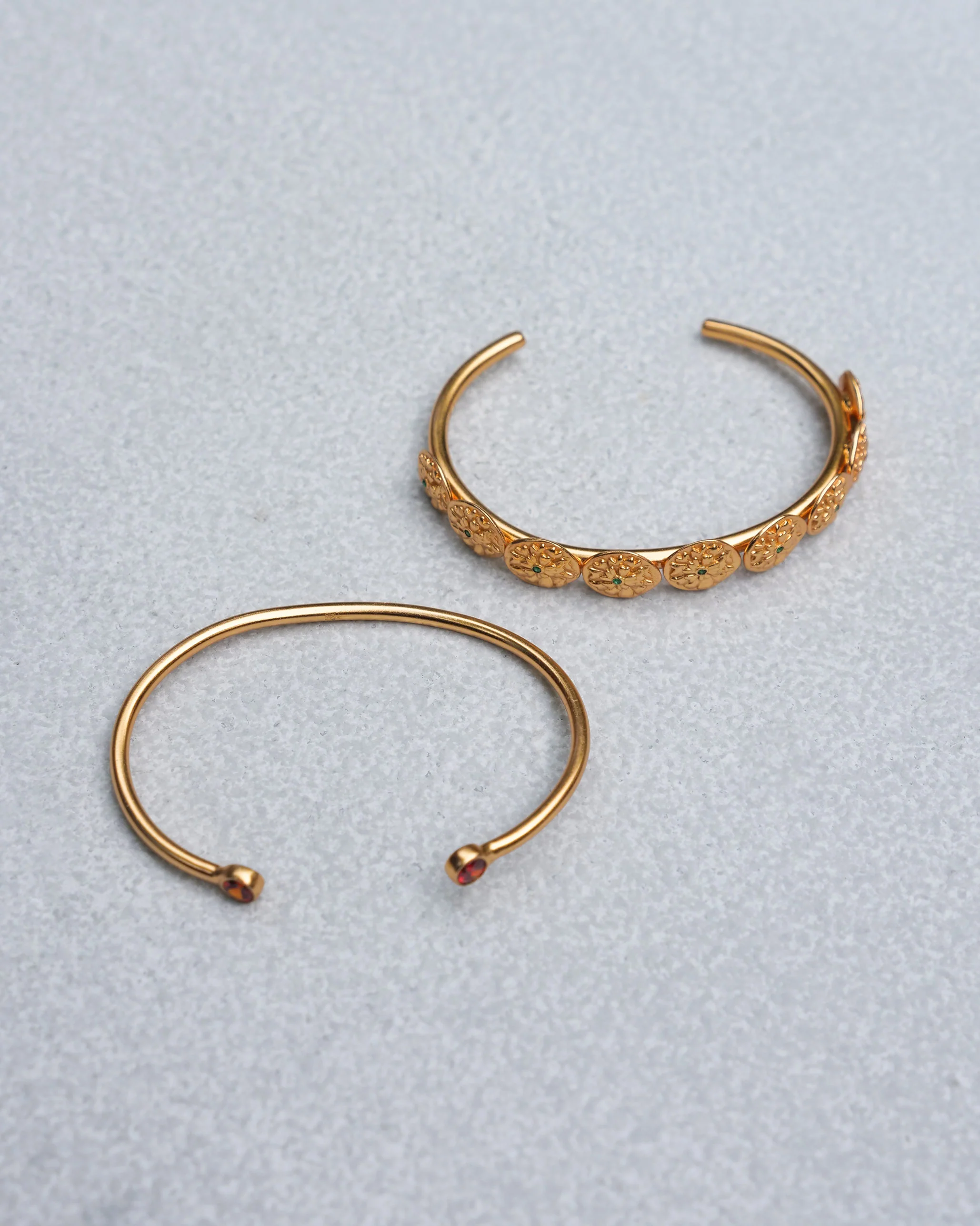 Phool Cuff (Set of 2) - Gold - Image 3