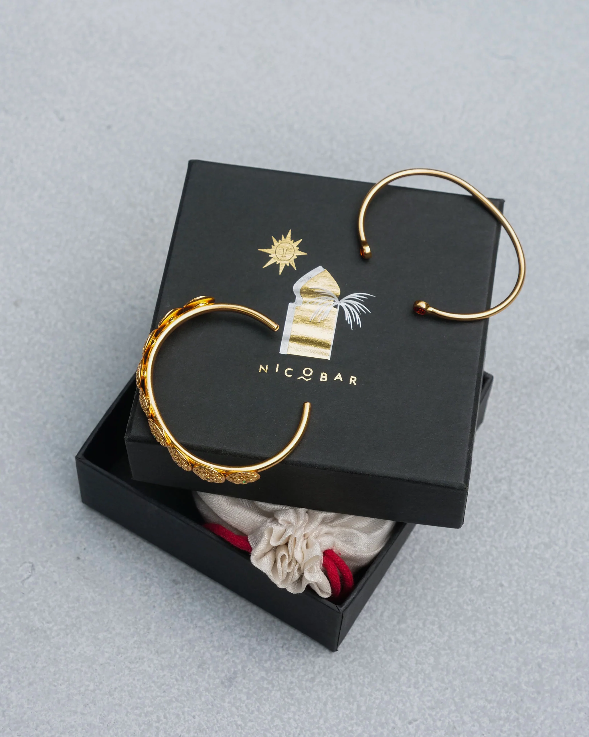 Phool Cuff (Set of 2) - Gold - Image 4