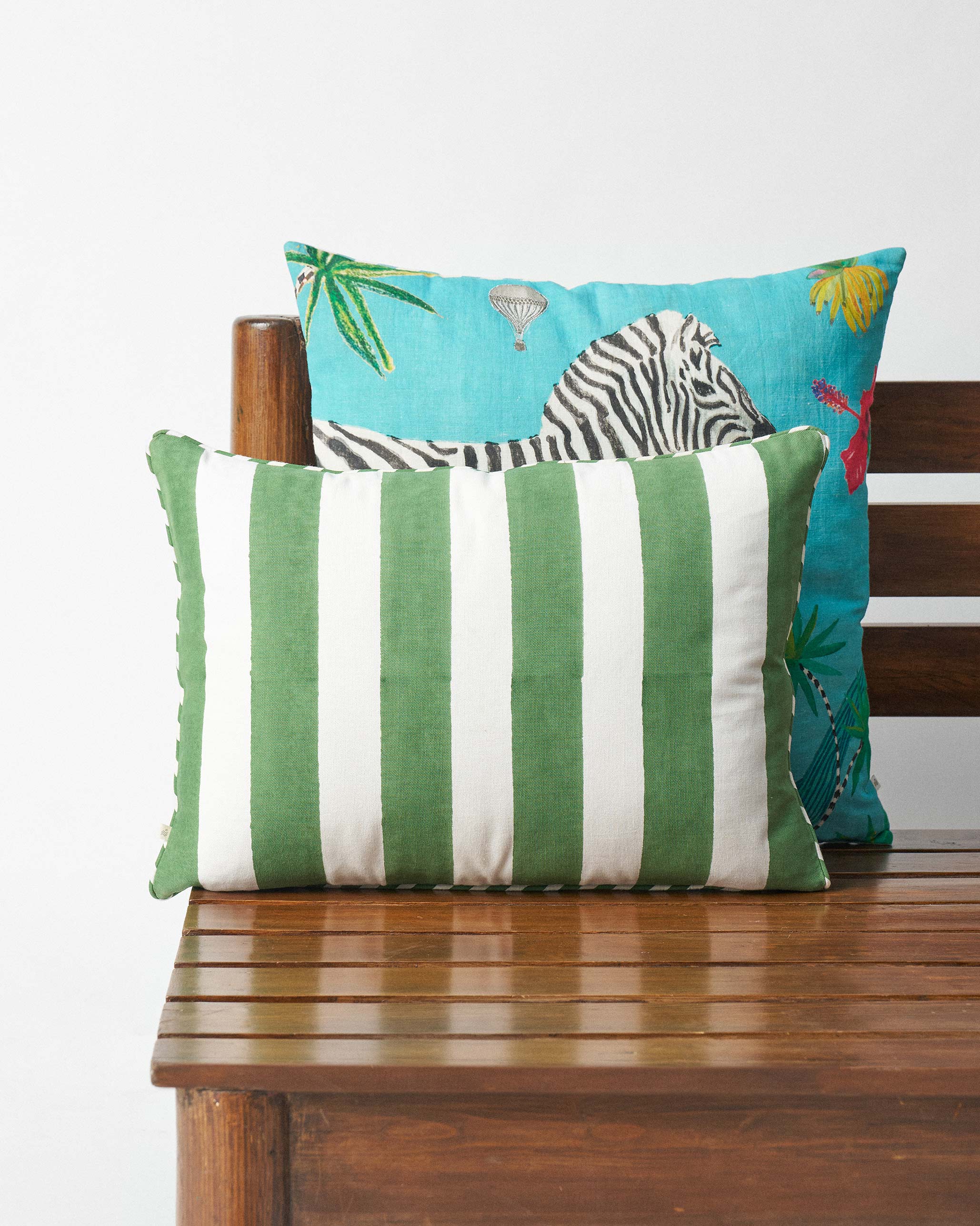 Pineapple Stripe Cushion Cover - Image 2