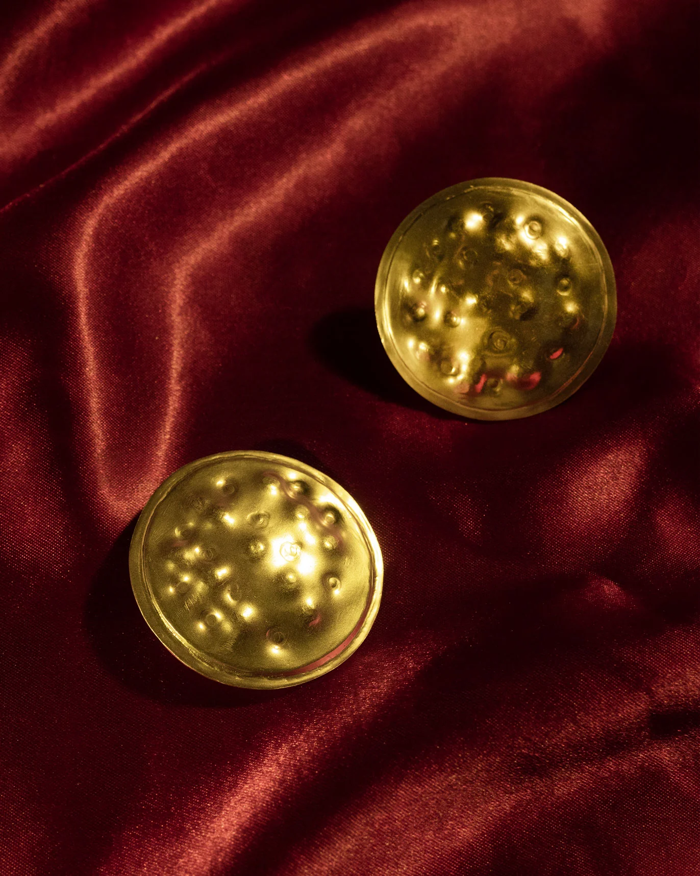 Placa Earrings - Gold - Image 2