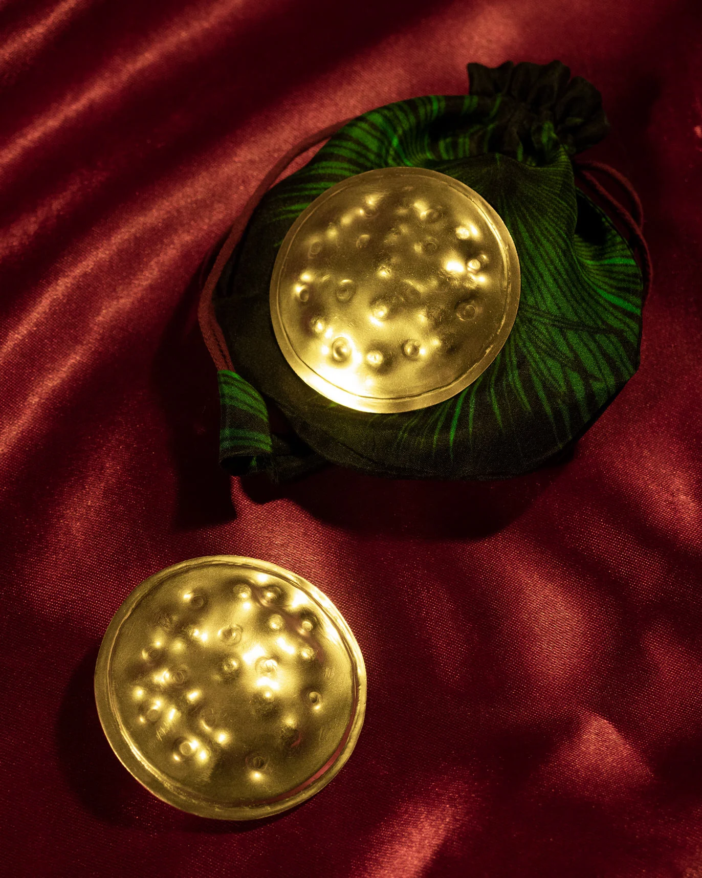 Placa Earrings - Gold - Image 3