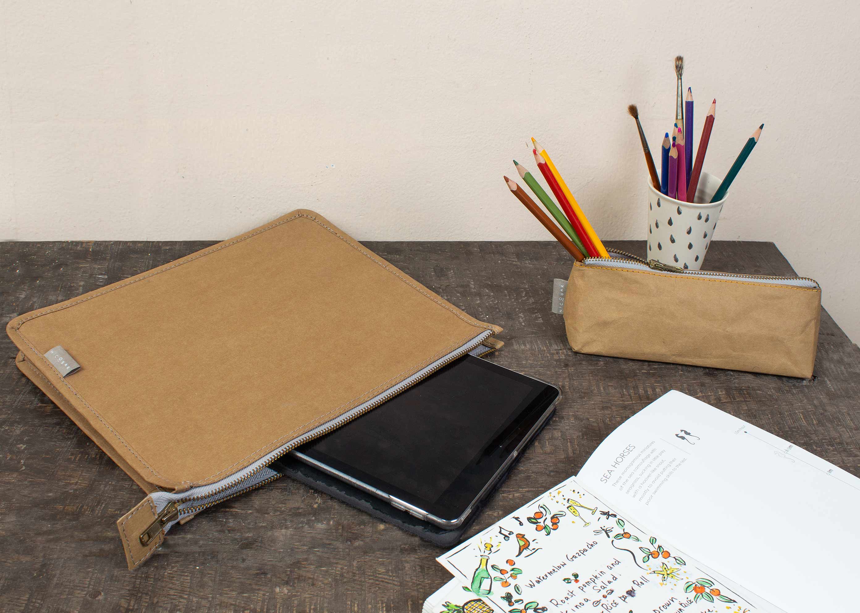 Planet First Paper Pouches - Brown - Image 3