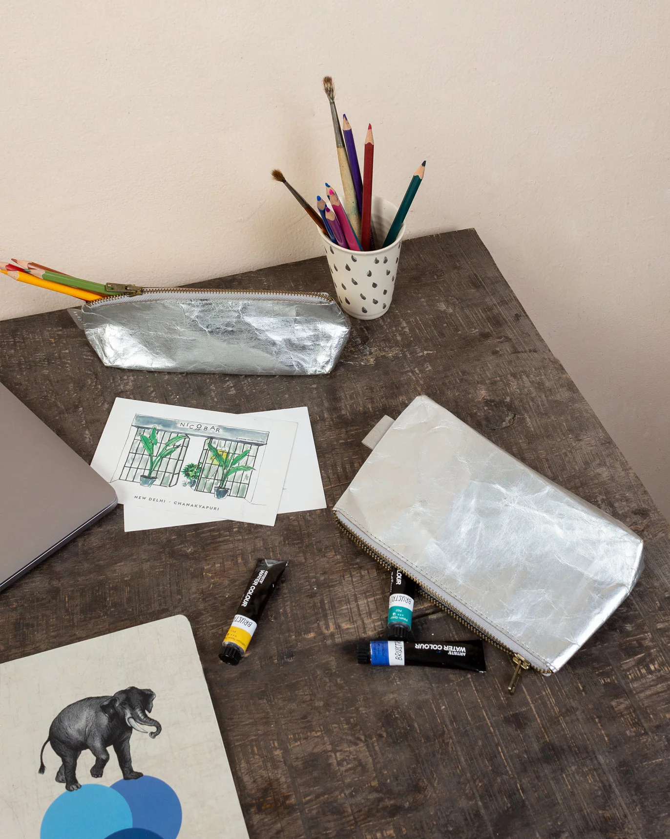 Planet First Paper Pouches - Silver - Image 2