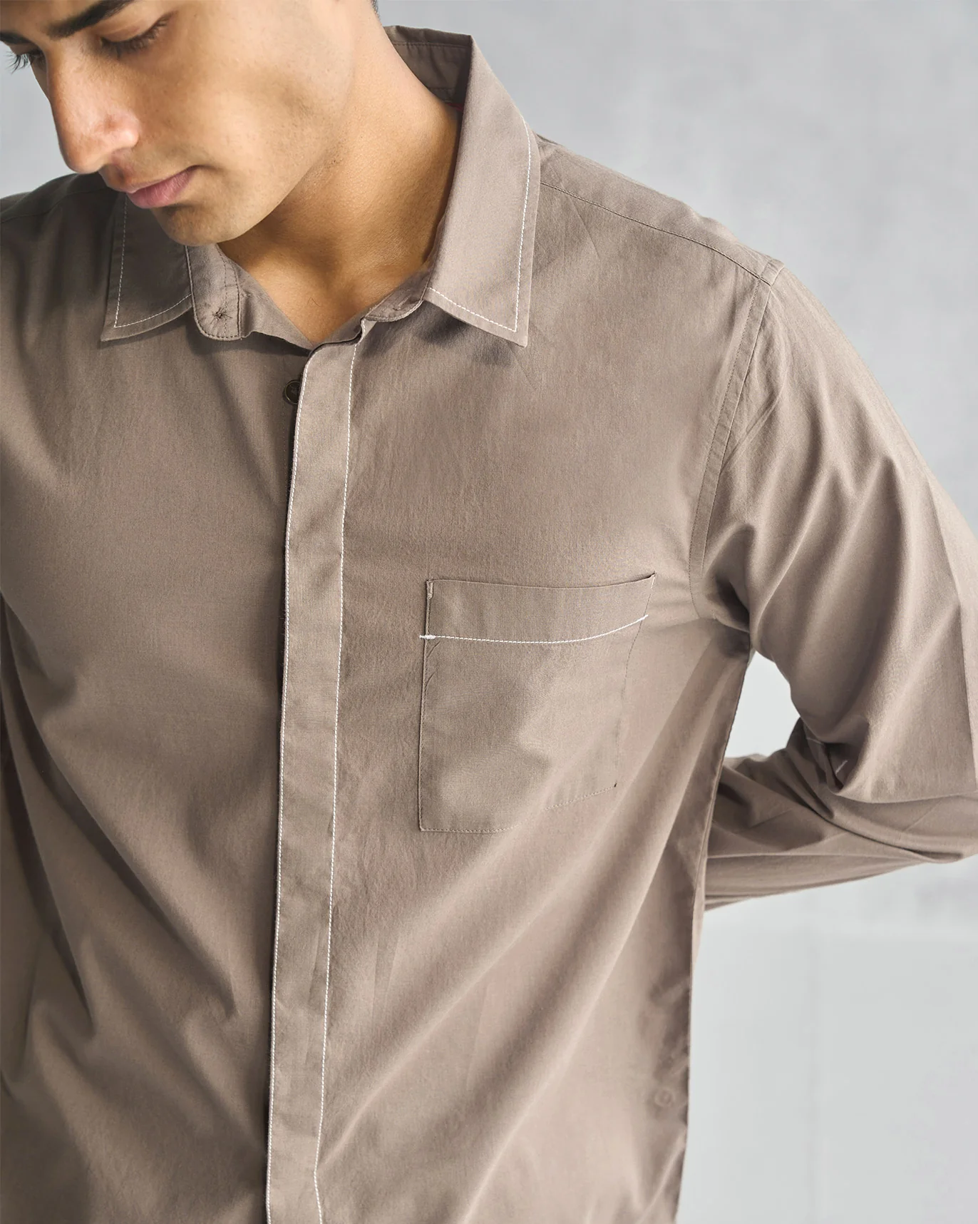 Plateau Shirt - Oak Brown - Image 2