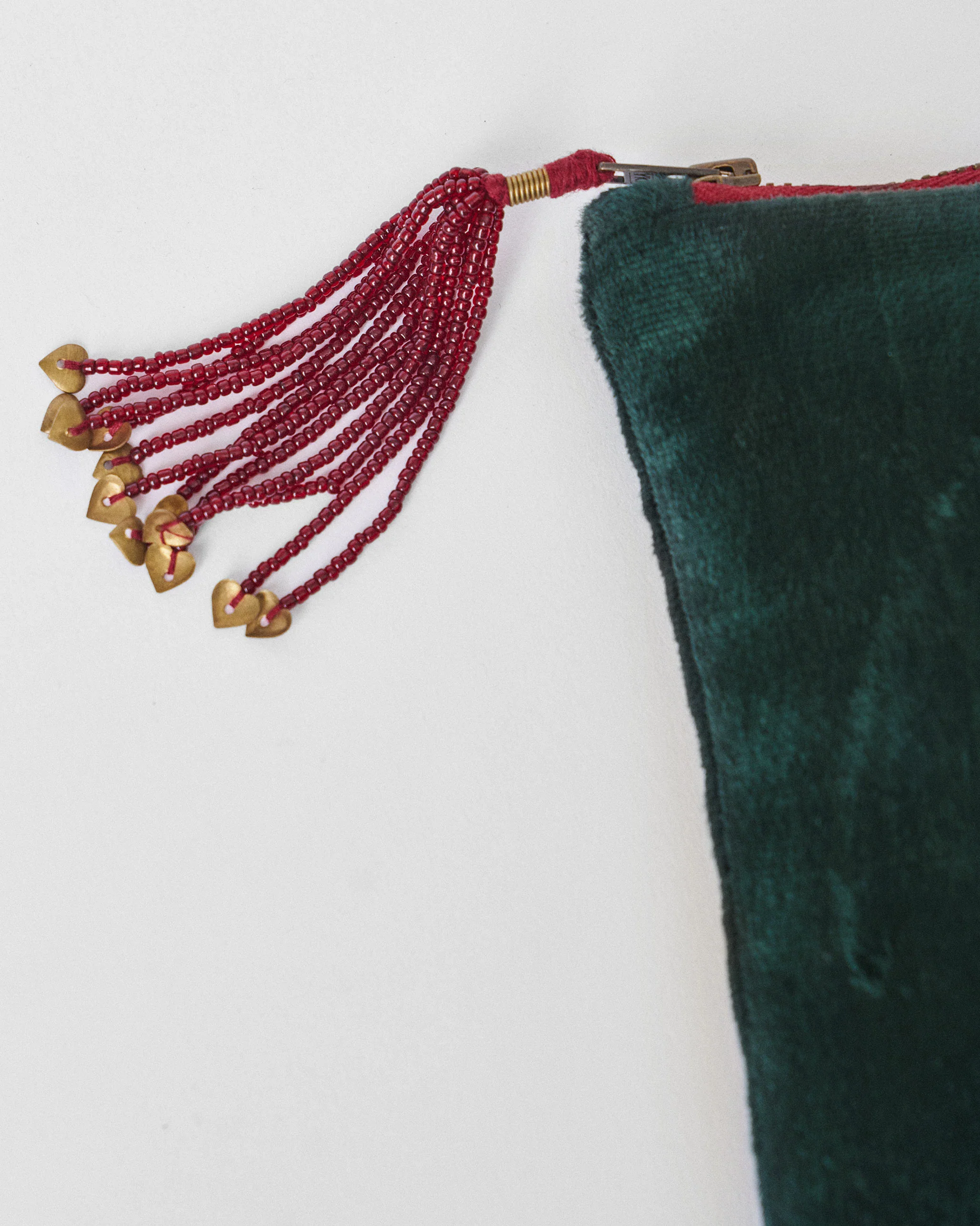Plumeria Pouch - Green - Image 3