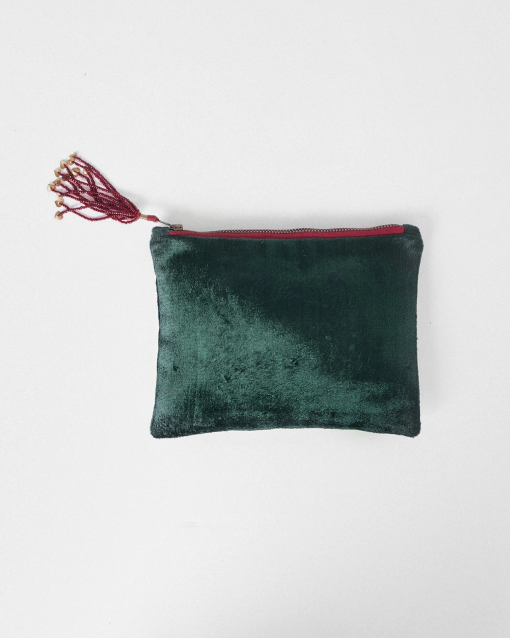 Plumeria Pouch - Green - Image 4