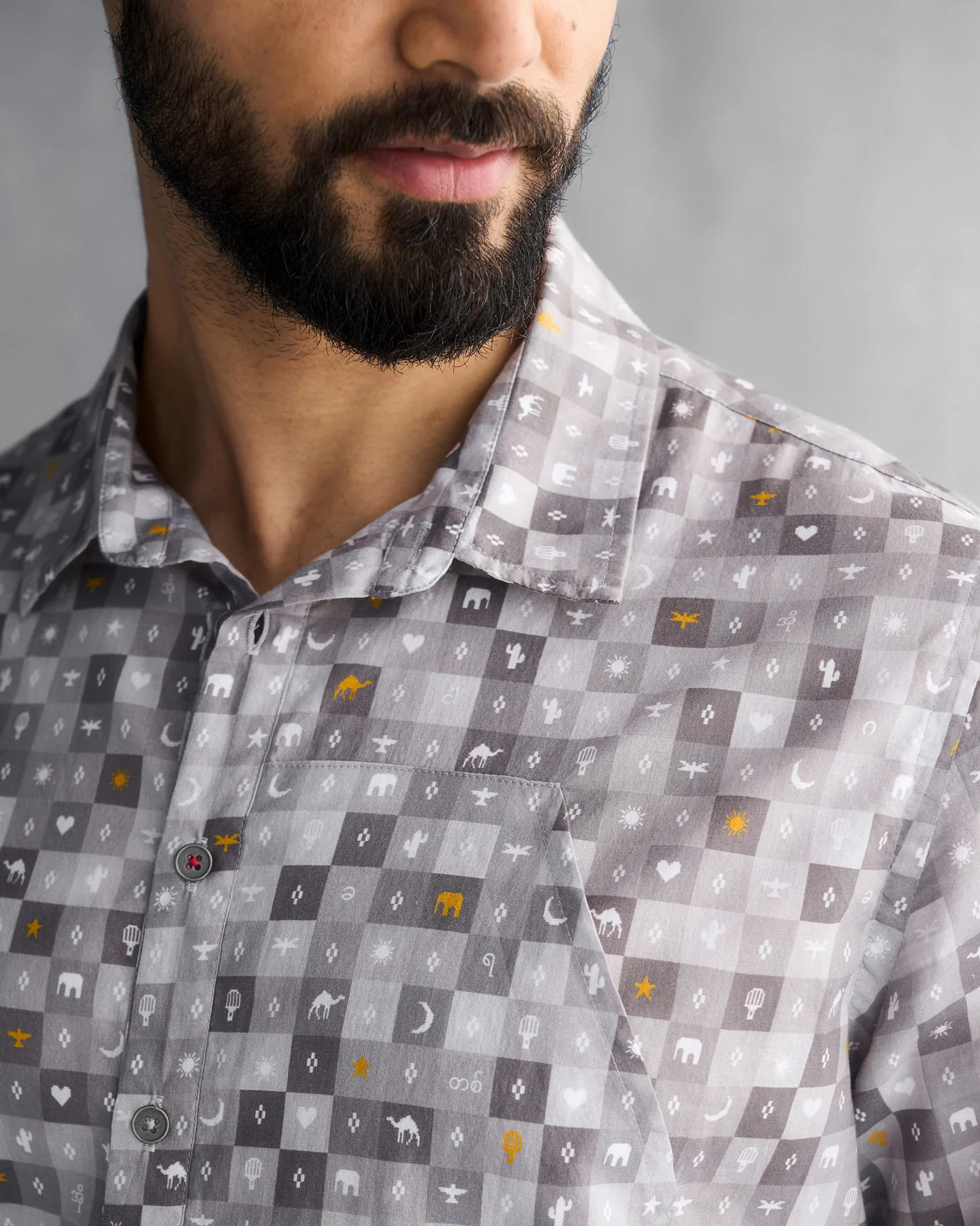 Pocket Shirt - Grey - Image 2