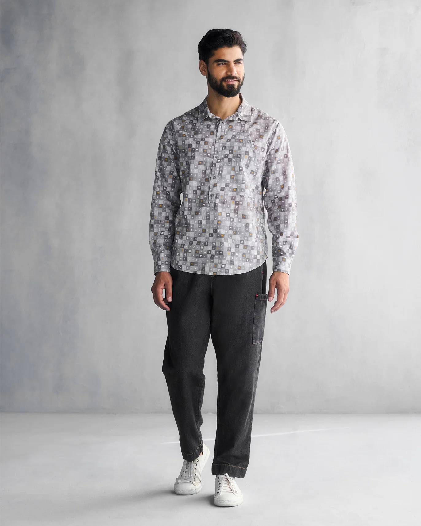 Pocket Shirt - Grey - Image 7
