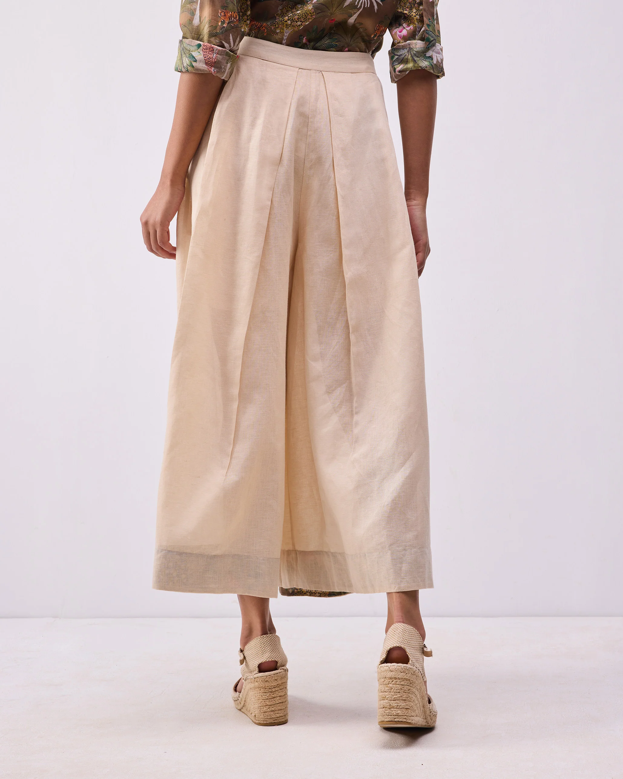 Pocket Skort - Beige - Image 4