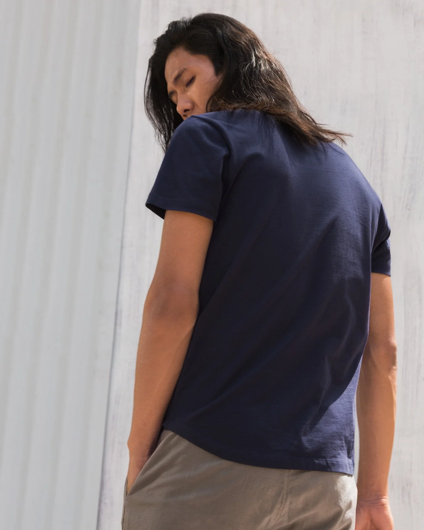 Pocket T-shirt - Blue - Image 2