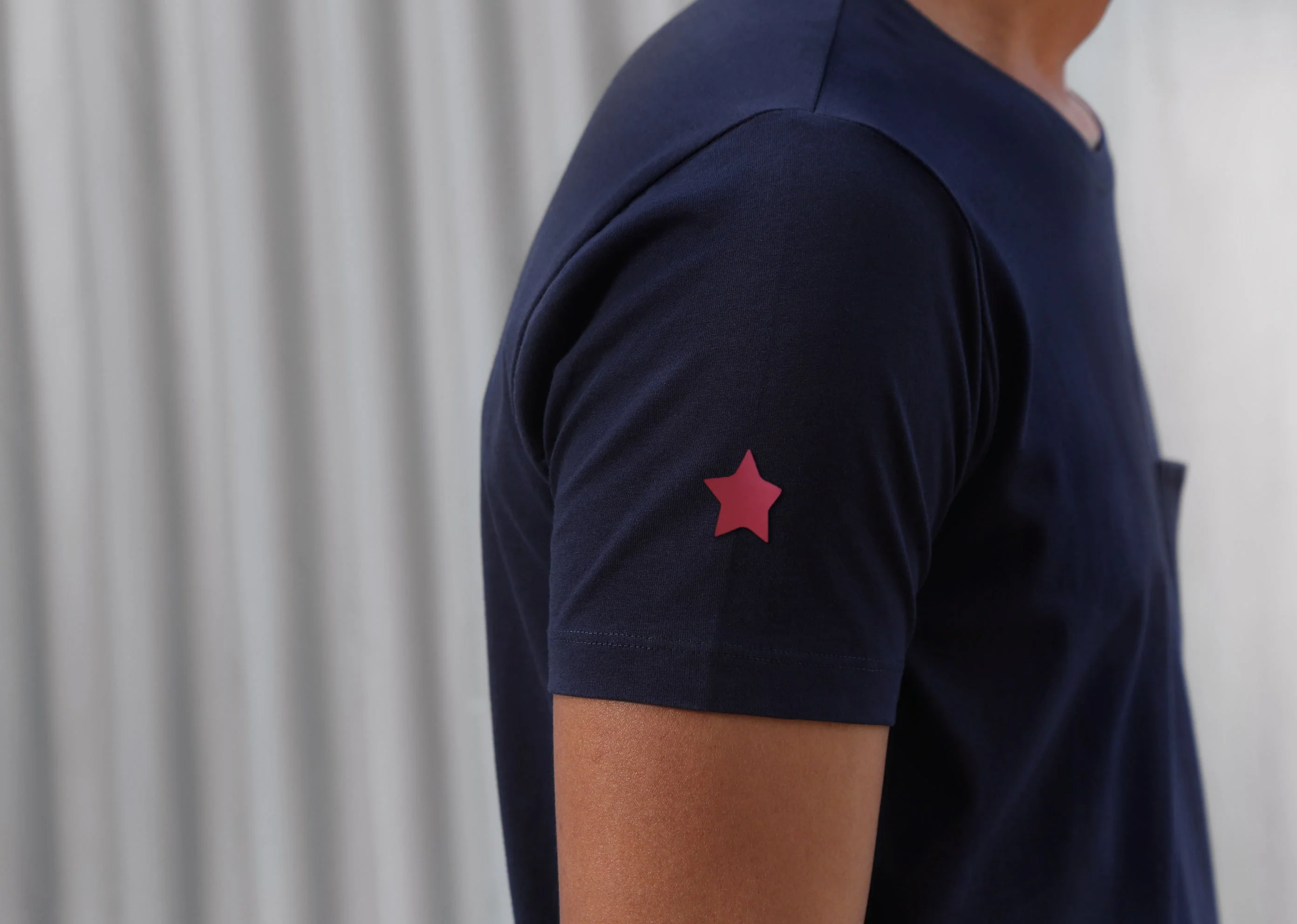 Pocket T-shirt - Blue - Image 3