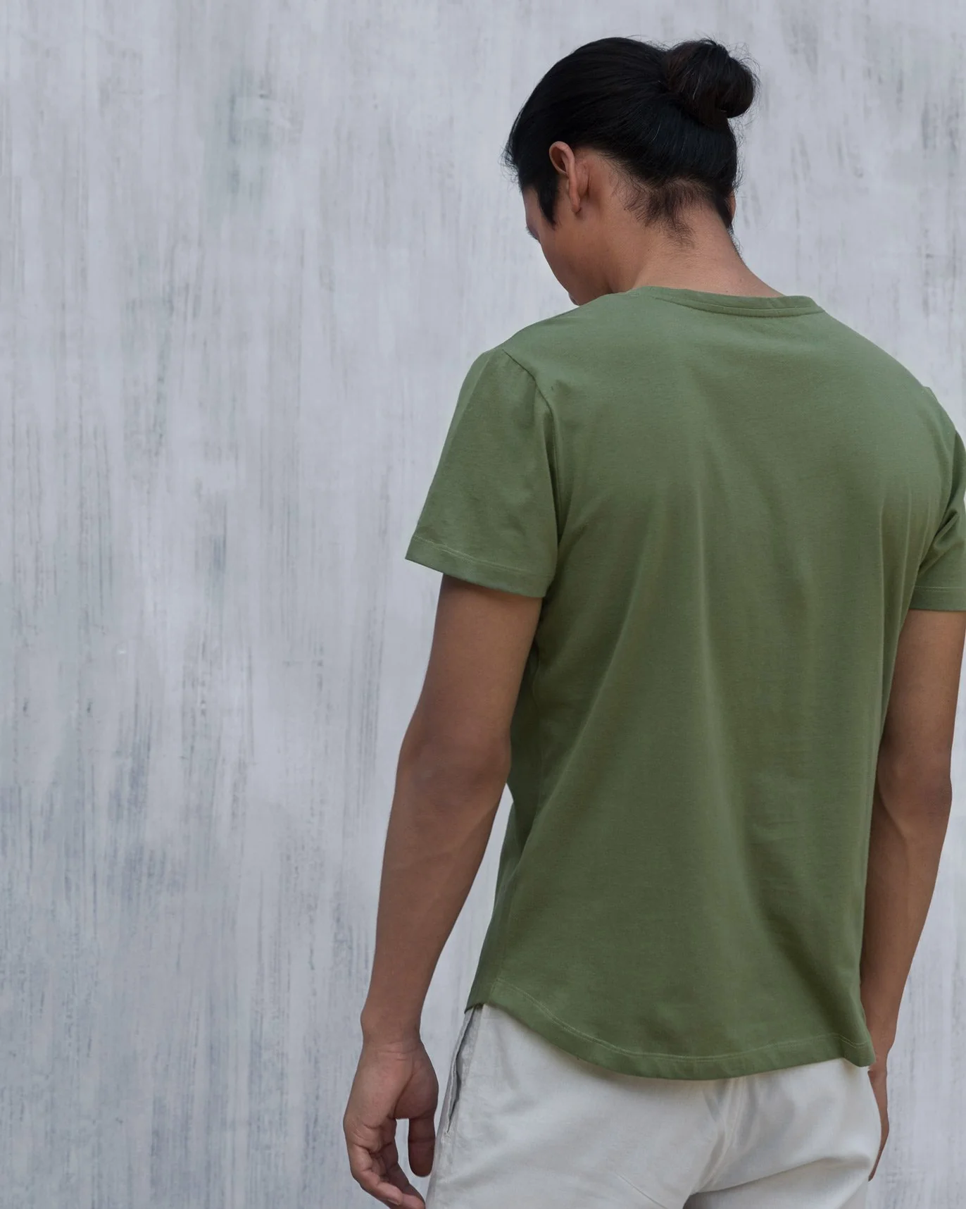 Pocket T-shirt - Green - Image 2
