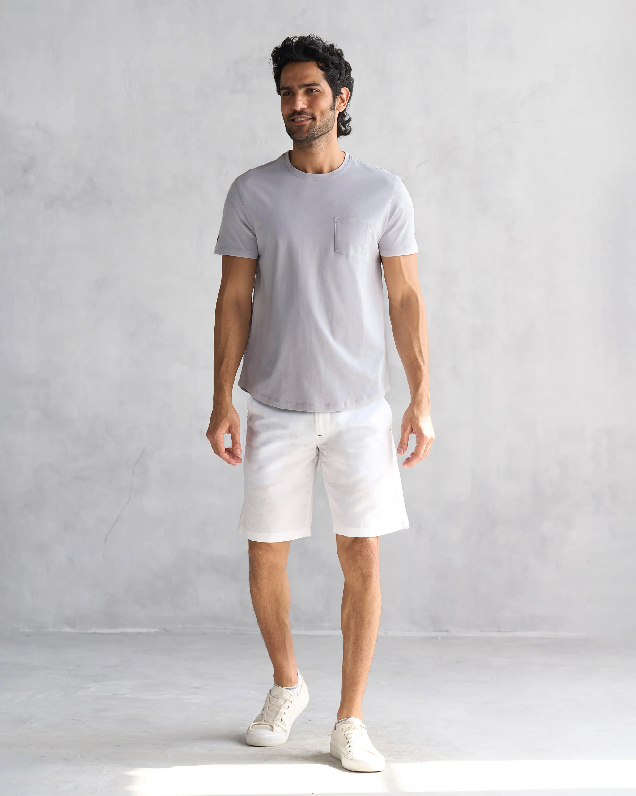 Pocket T-shirt - Grey - Image 4