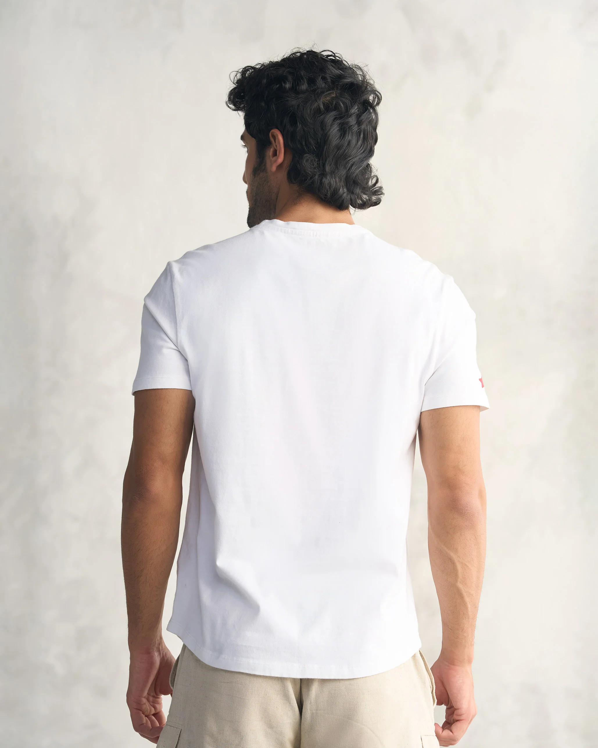 Pocket T-shirt - White - Image 3