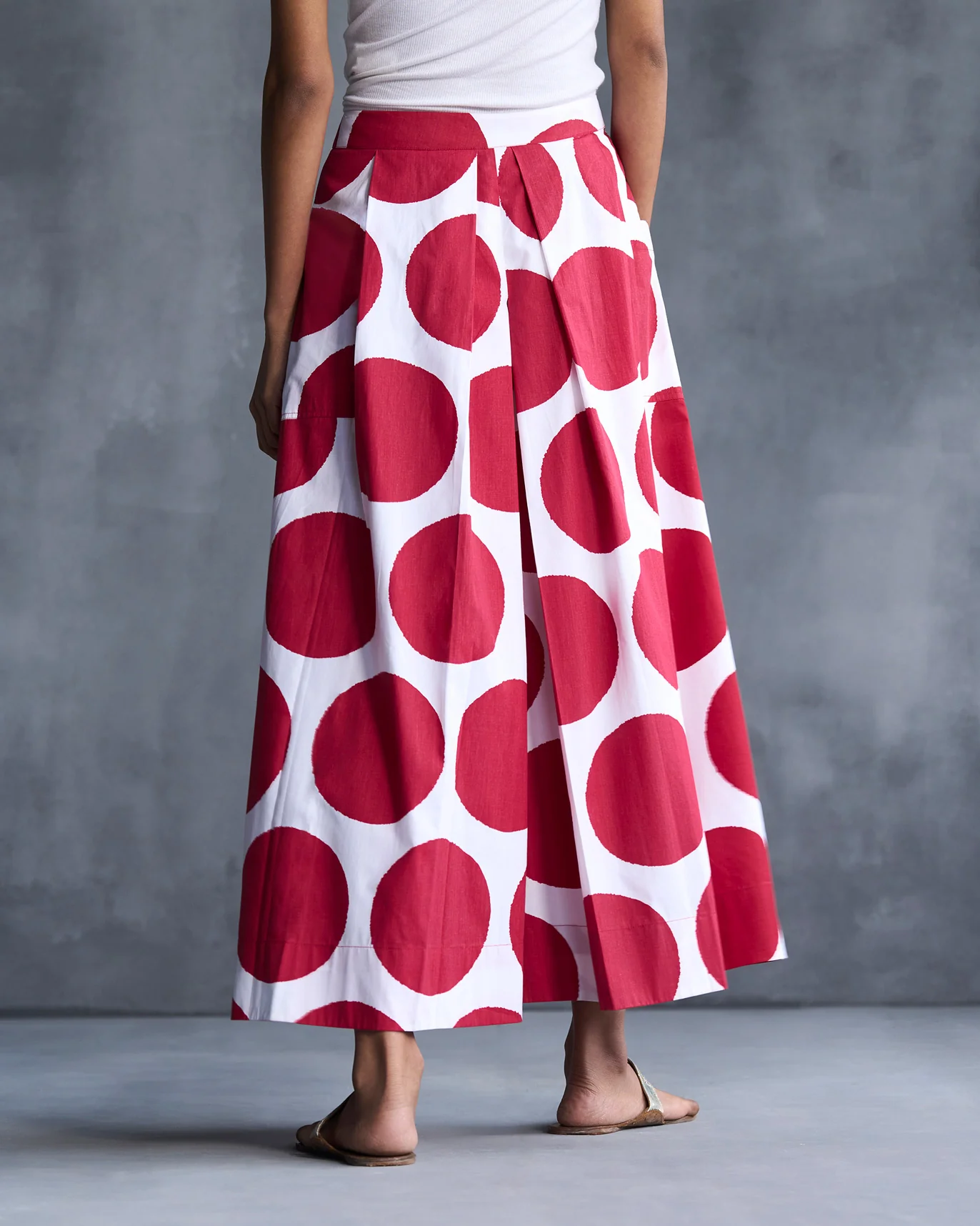 Polka Skorts - Red & White - Image 4