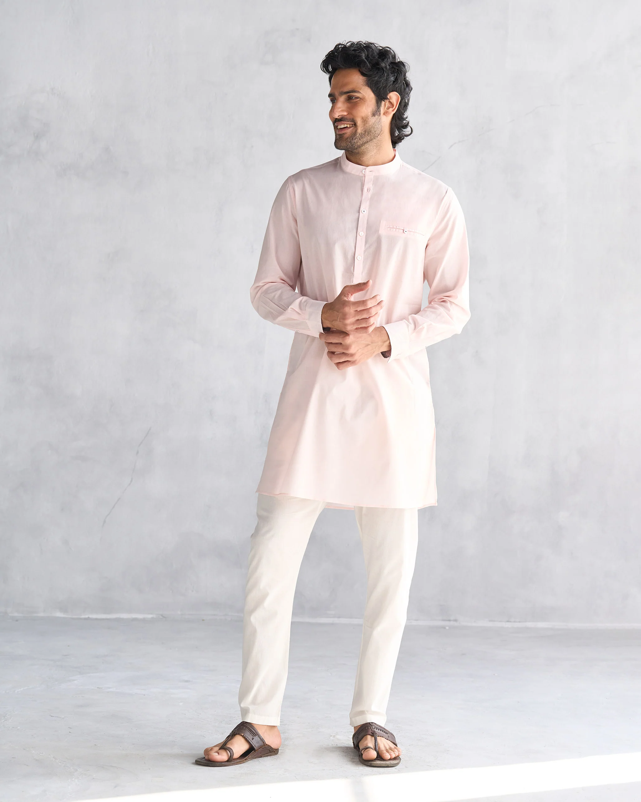 Pondicherry Kurta - Pink - Image 5