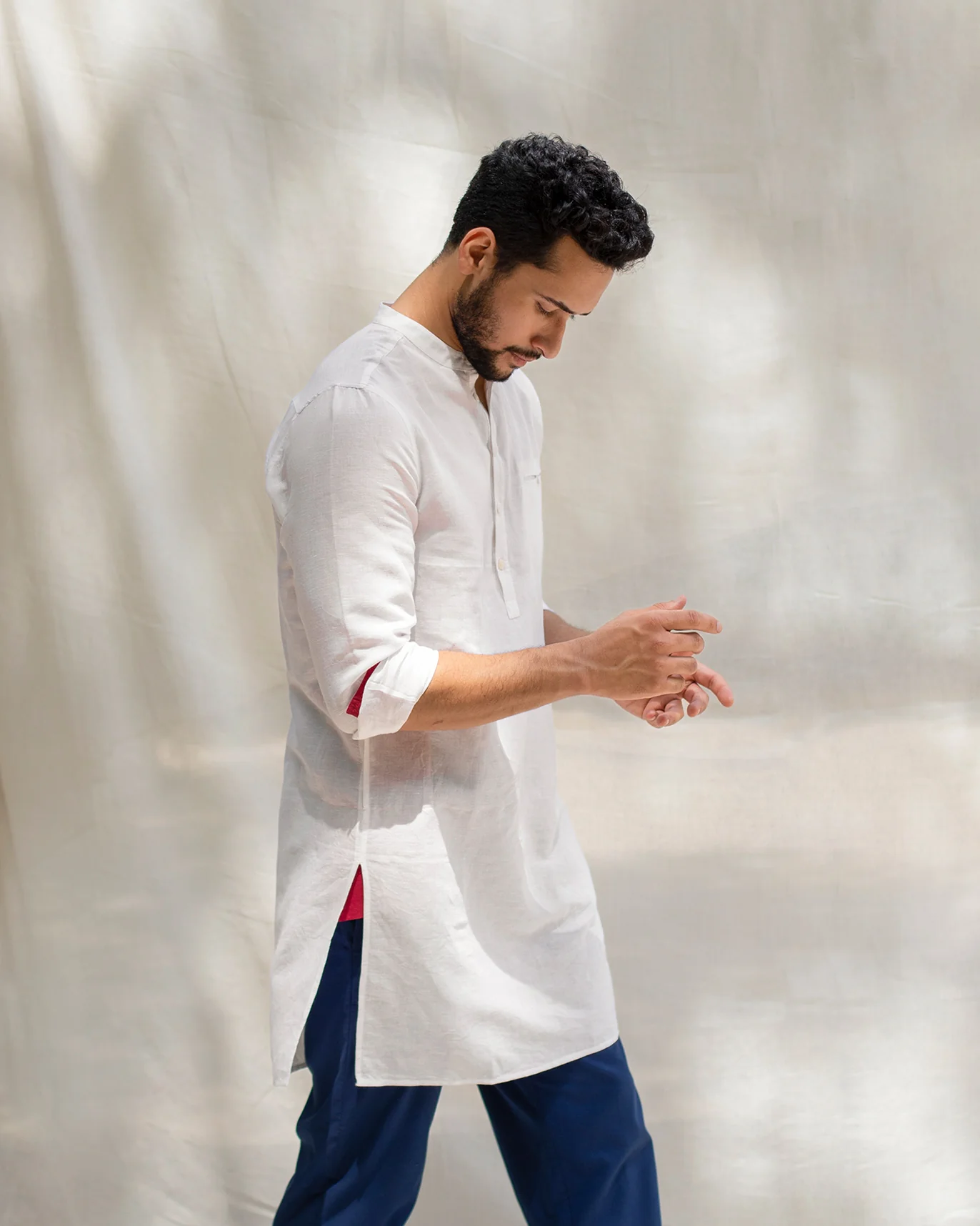 Pondicherry Kurta - White - Image 5