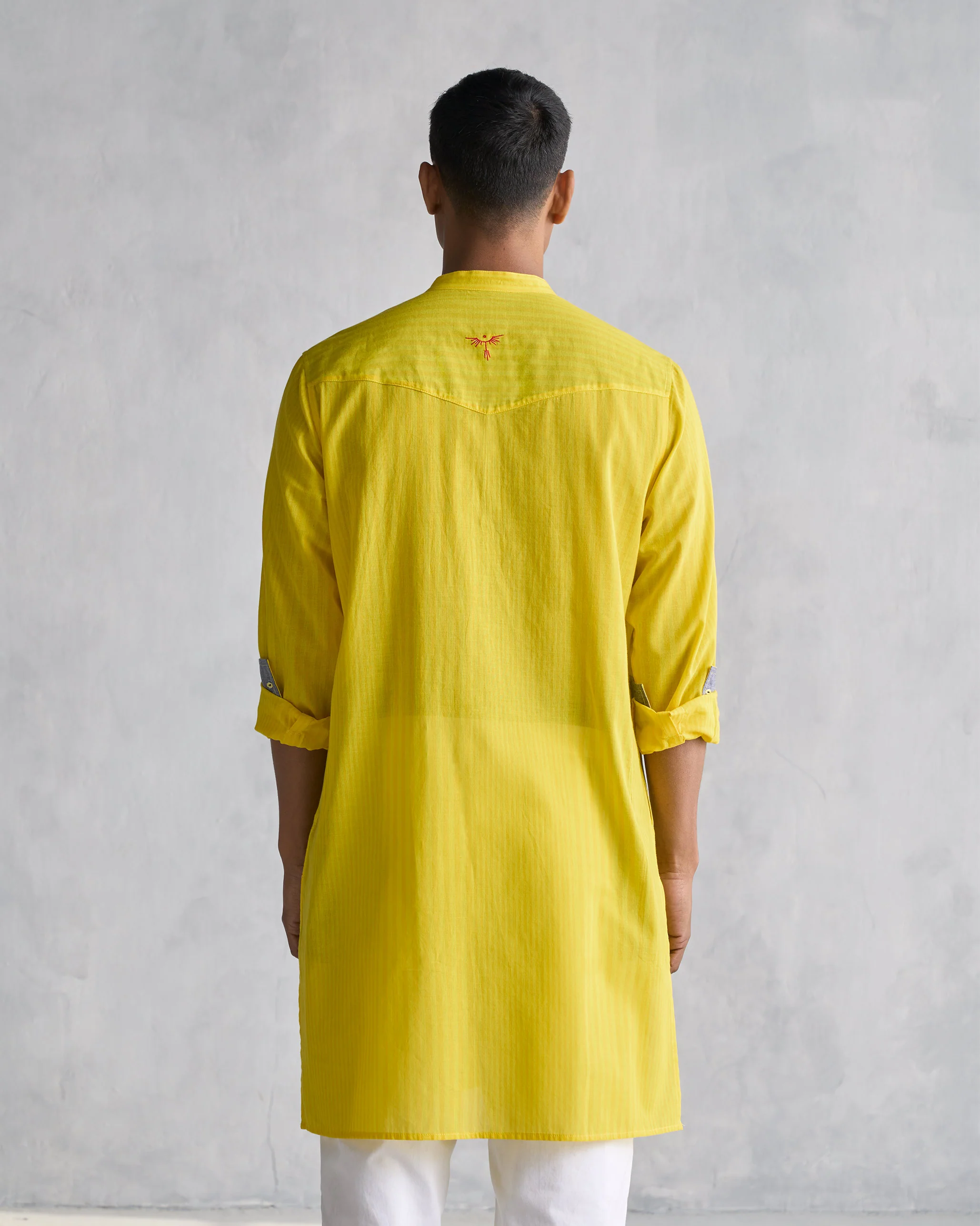 Pondicherry Kurta - Yellow - Image 5