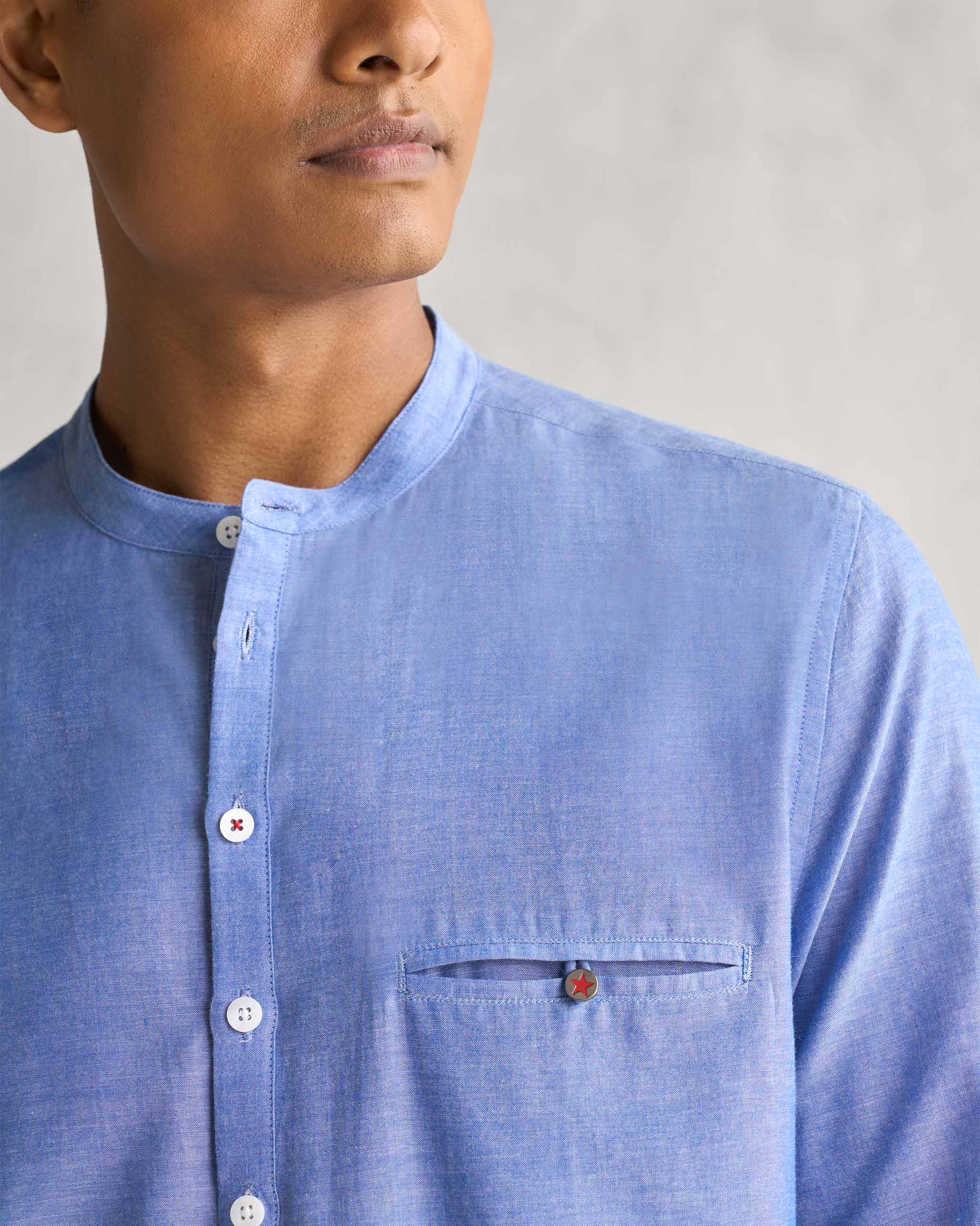 Pondicherry Shirt - Blue - Image 5
