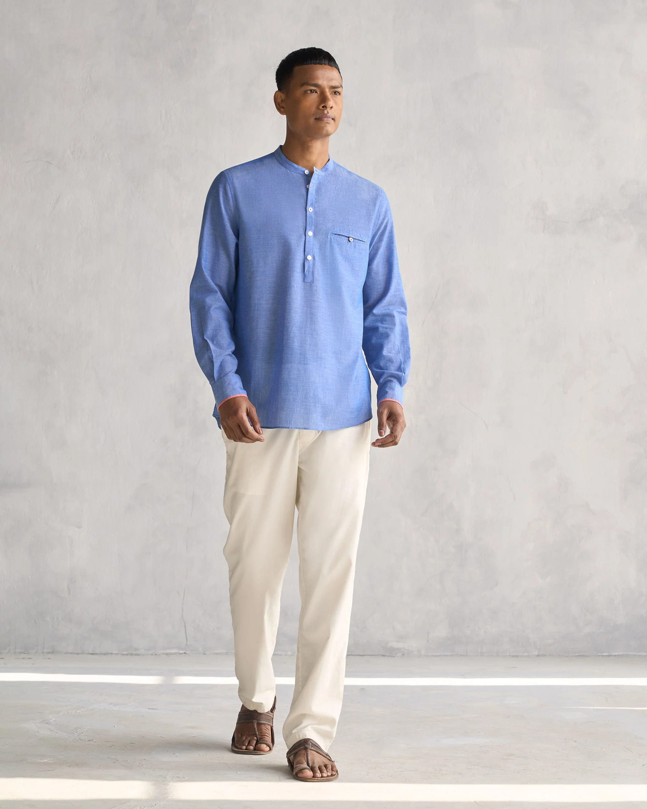Pondicherry Shirt - Blue - Image 8