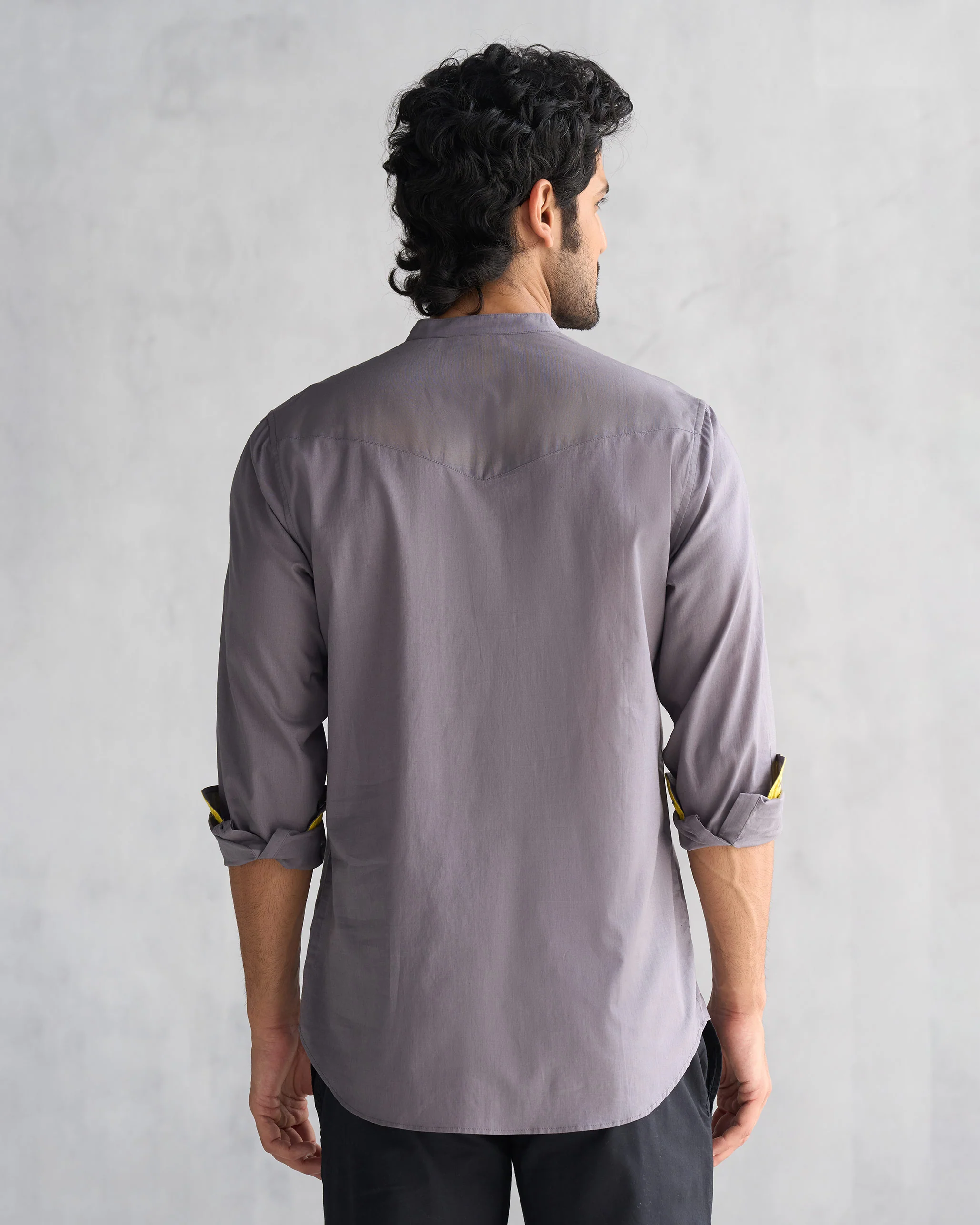 Pondicherry Shirt - Charcoal - Image 4
