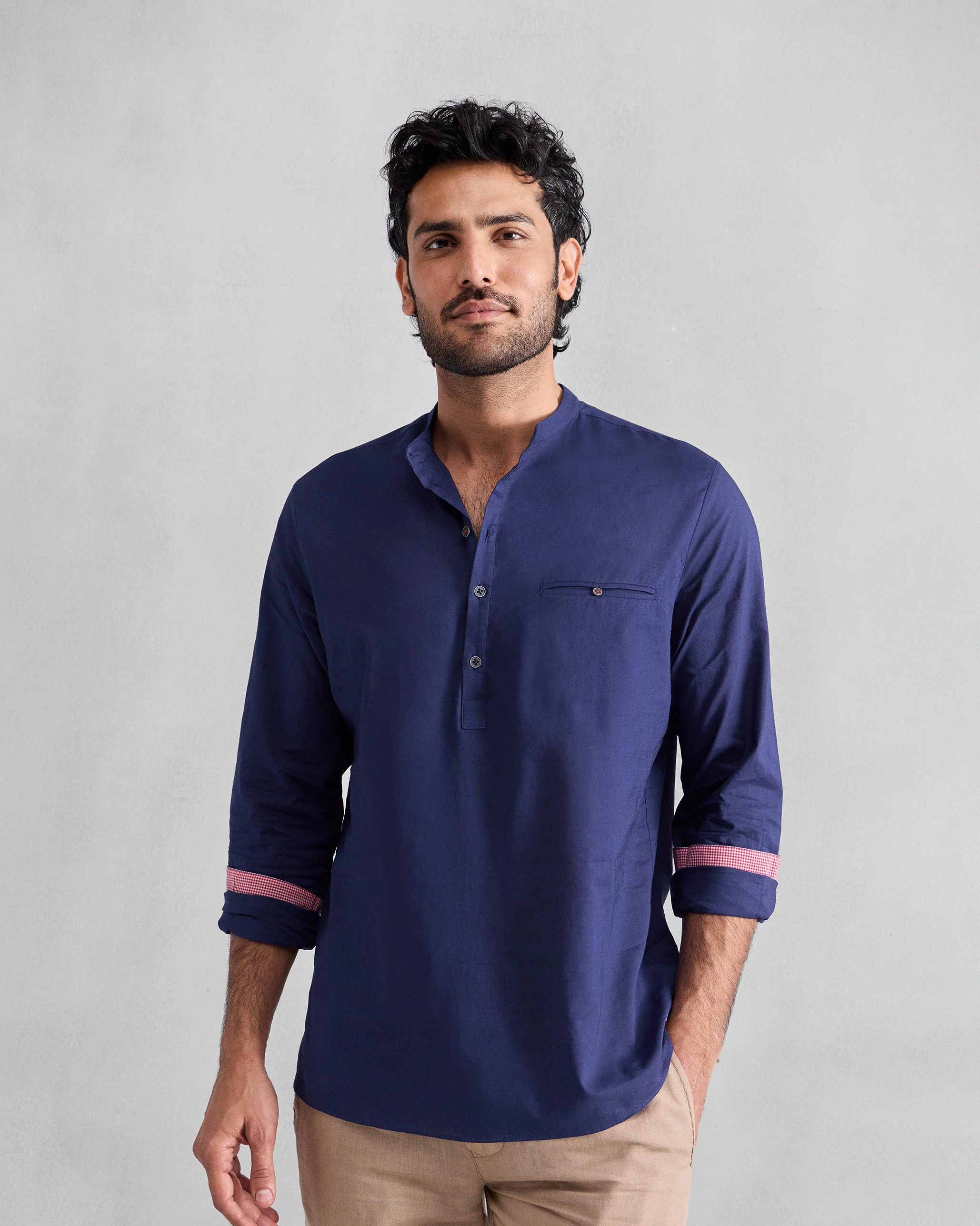 Pondicherry Shirt - Ink Blue - Image 5