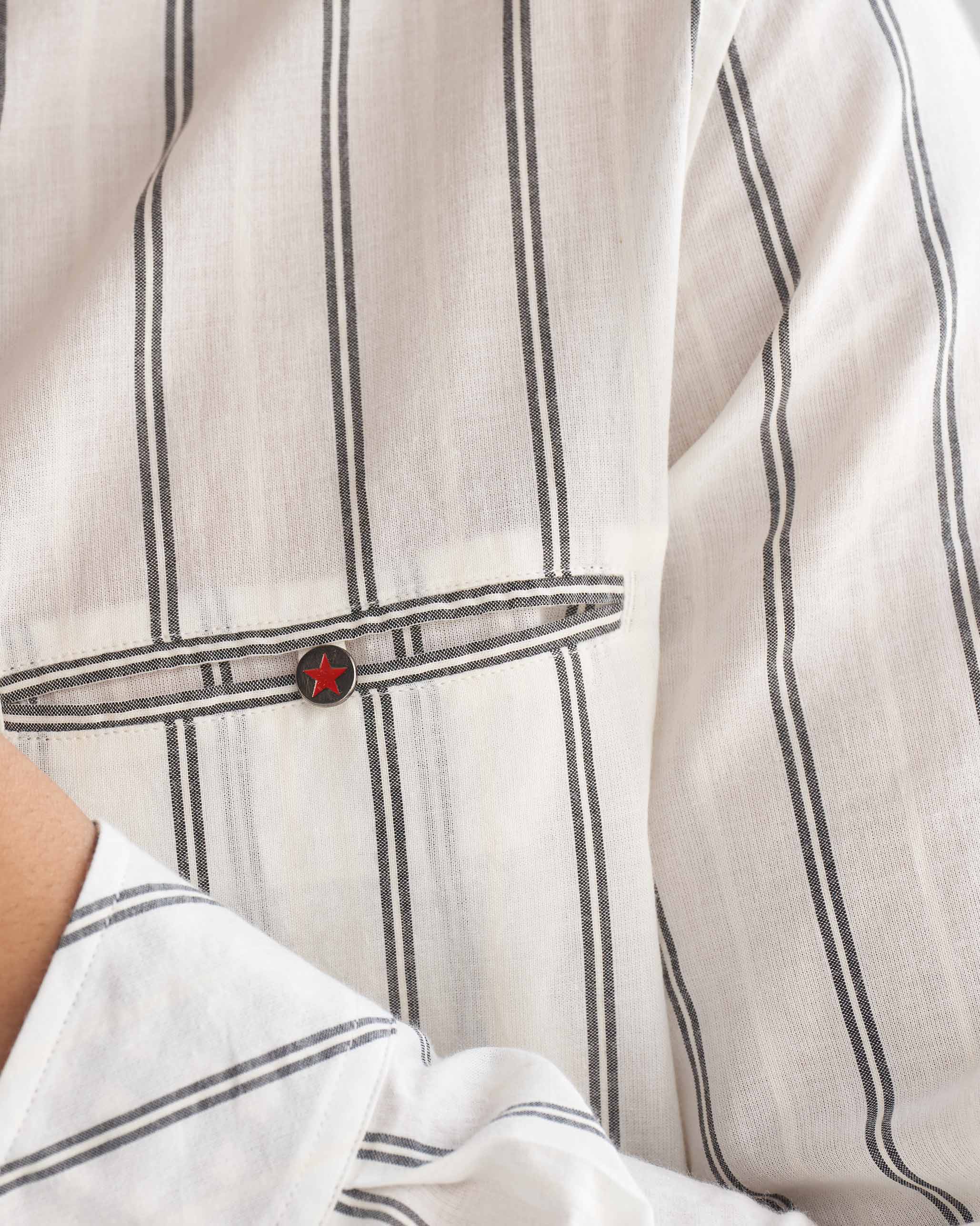 Pondicherry Shirt - Ivory & Black - Image 3