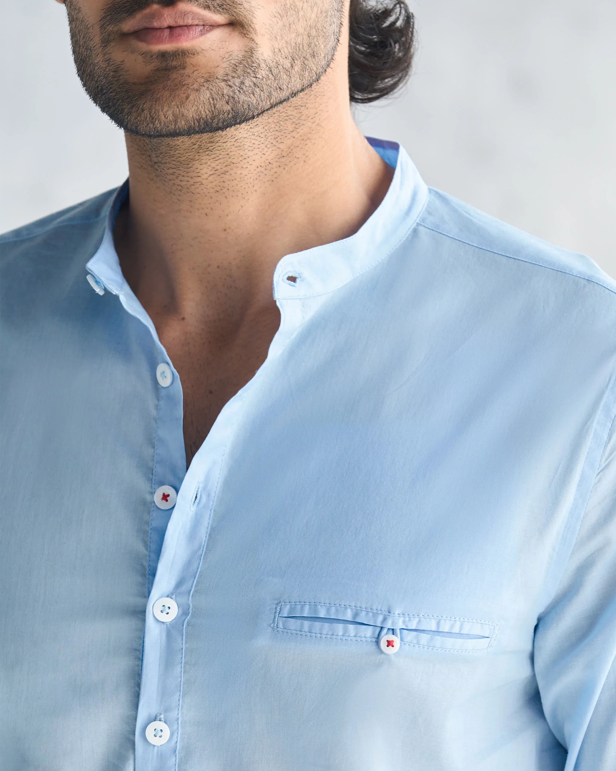 Pondicherry Shirt - Light Blue - Image 2