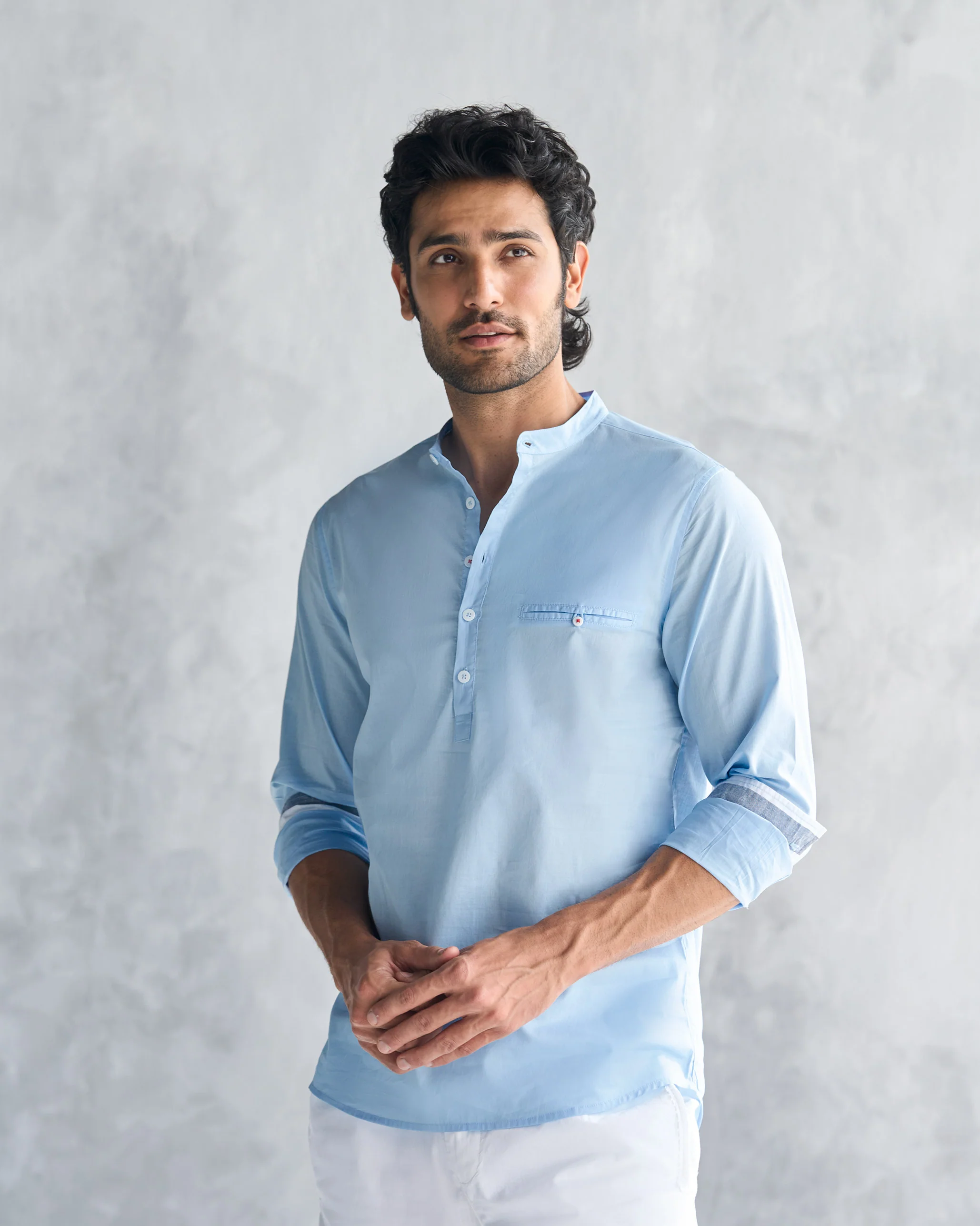 Pondicherry Shirt - Light Blue - Image 3