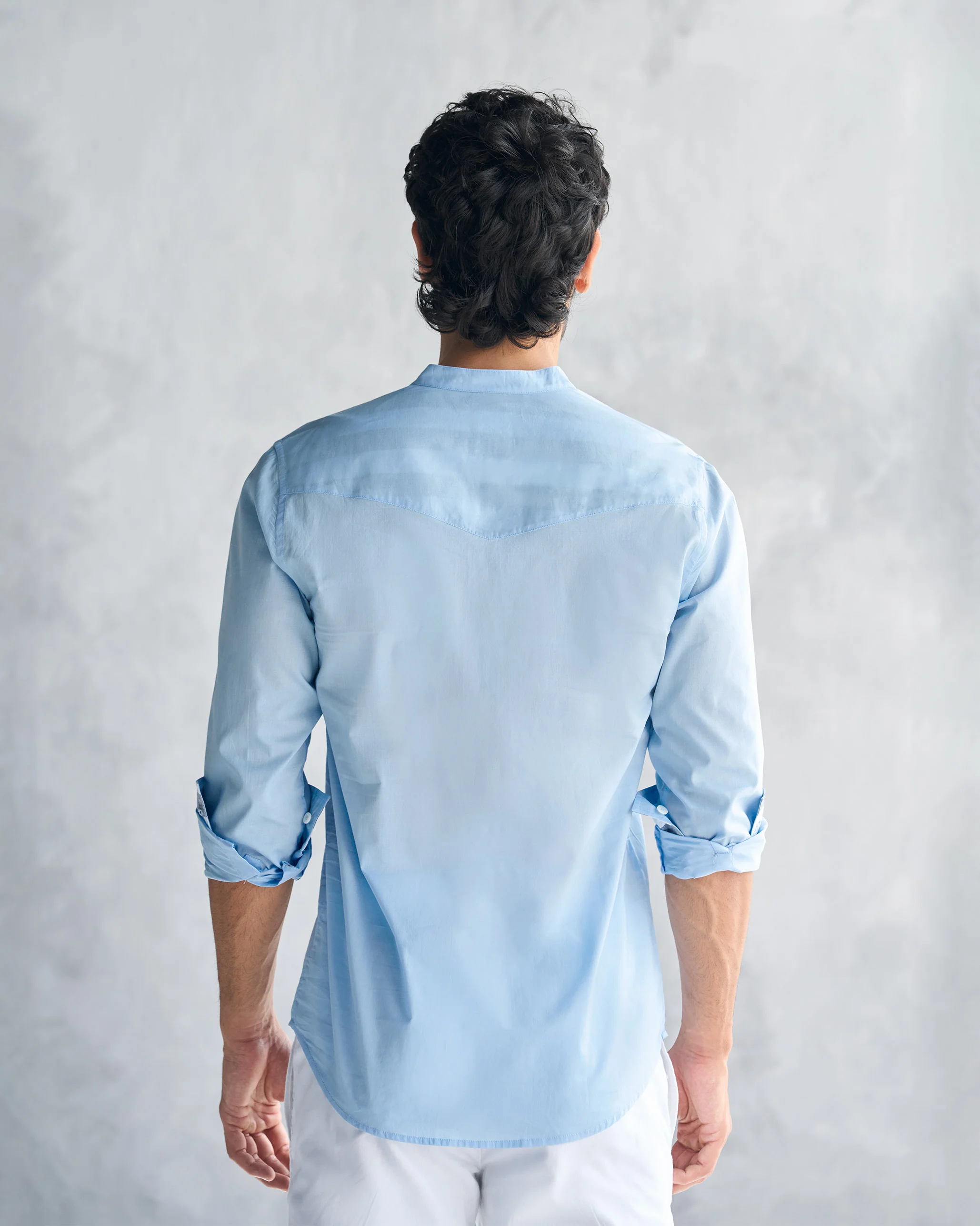 Pondicherry Shirt - Light Blue - Image 4